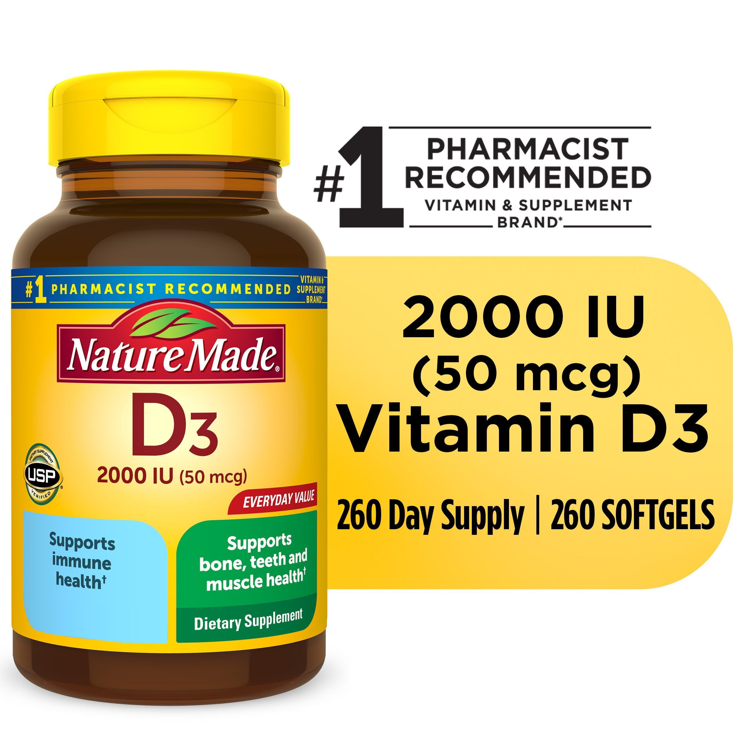 2000 Iu Of Vitamin D3