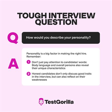 25 Tough Interview Questions and Answers – TestGorilla - Face Surgery