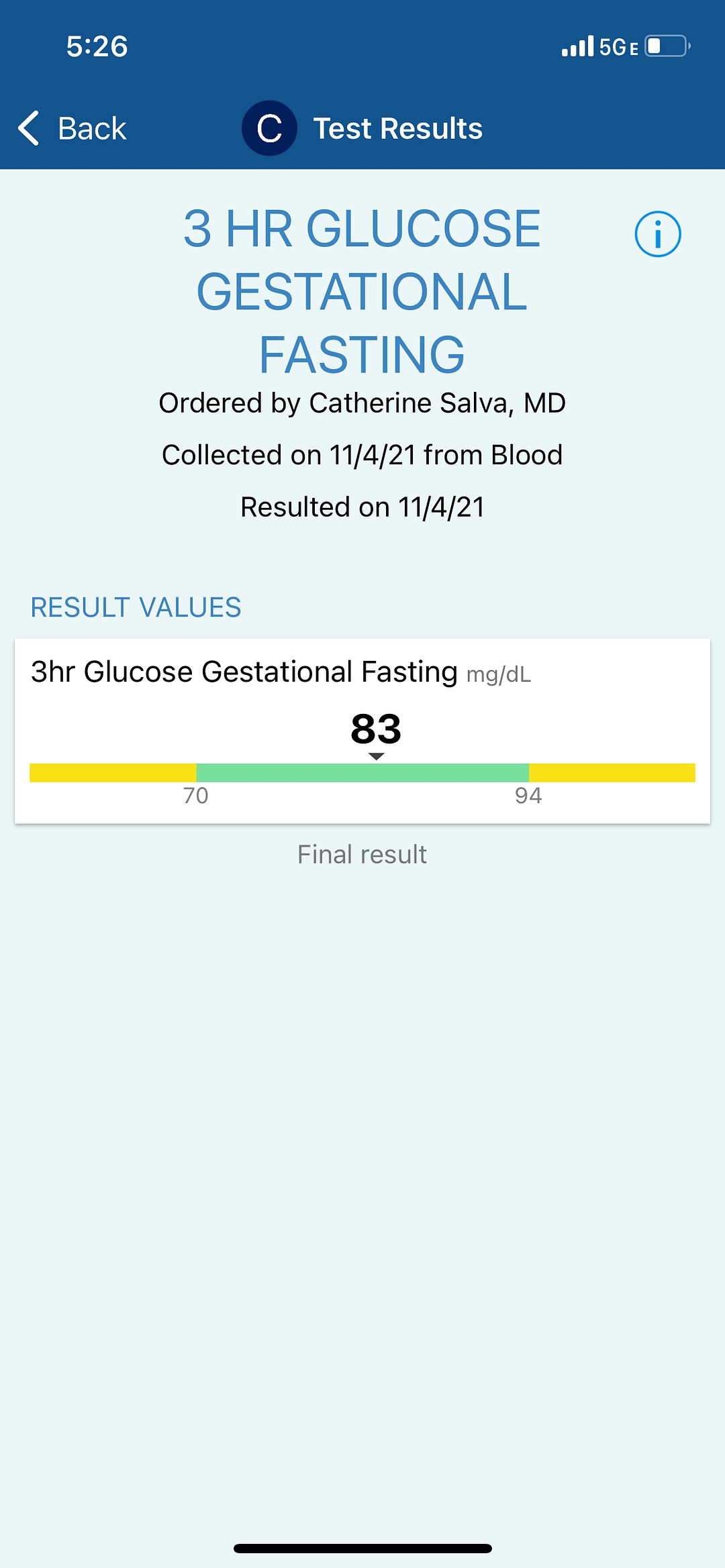 3 Hour Glucose Test Pregnancy