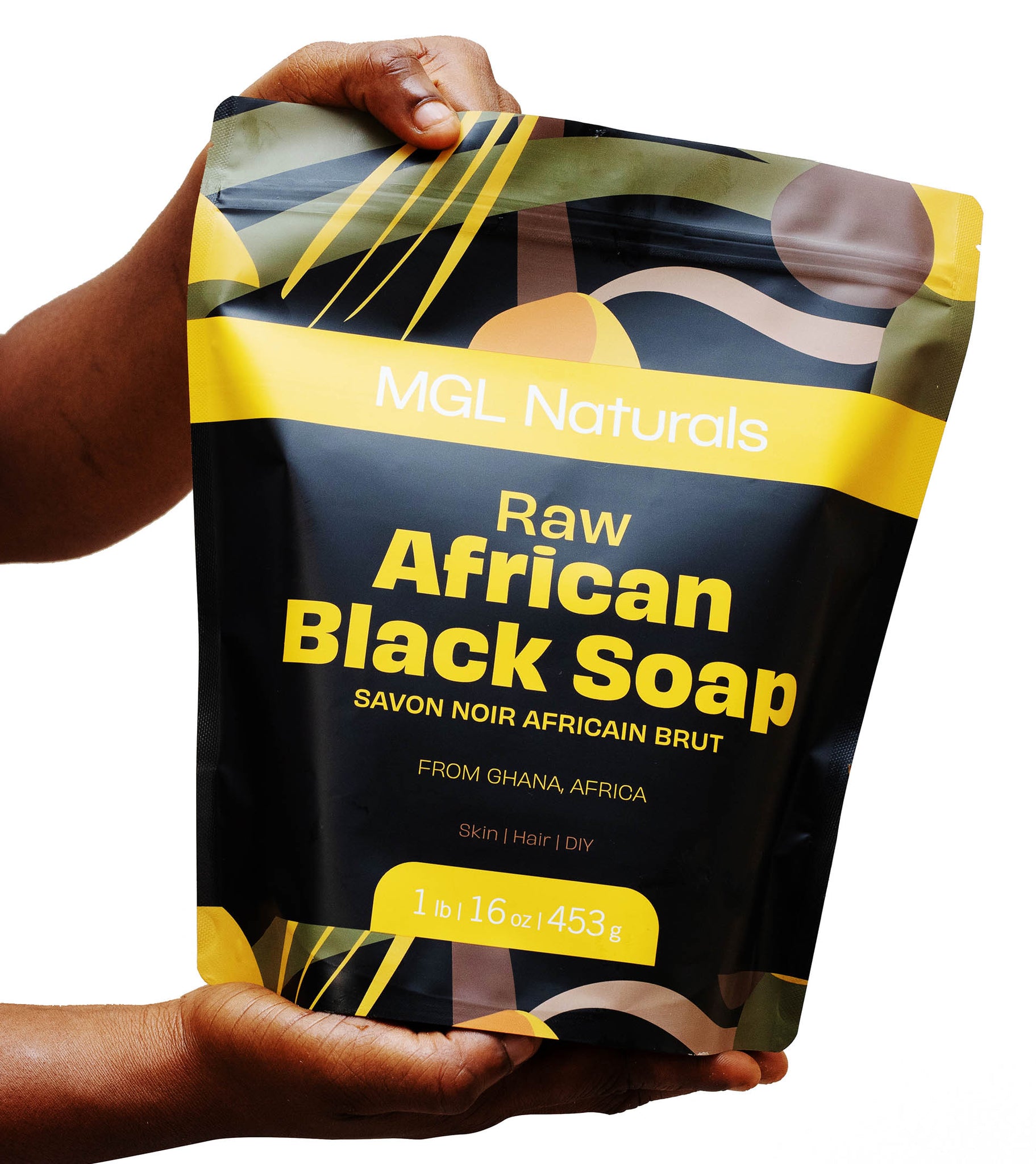 African Black Raw Soap