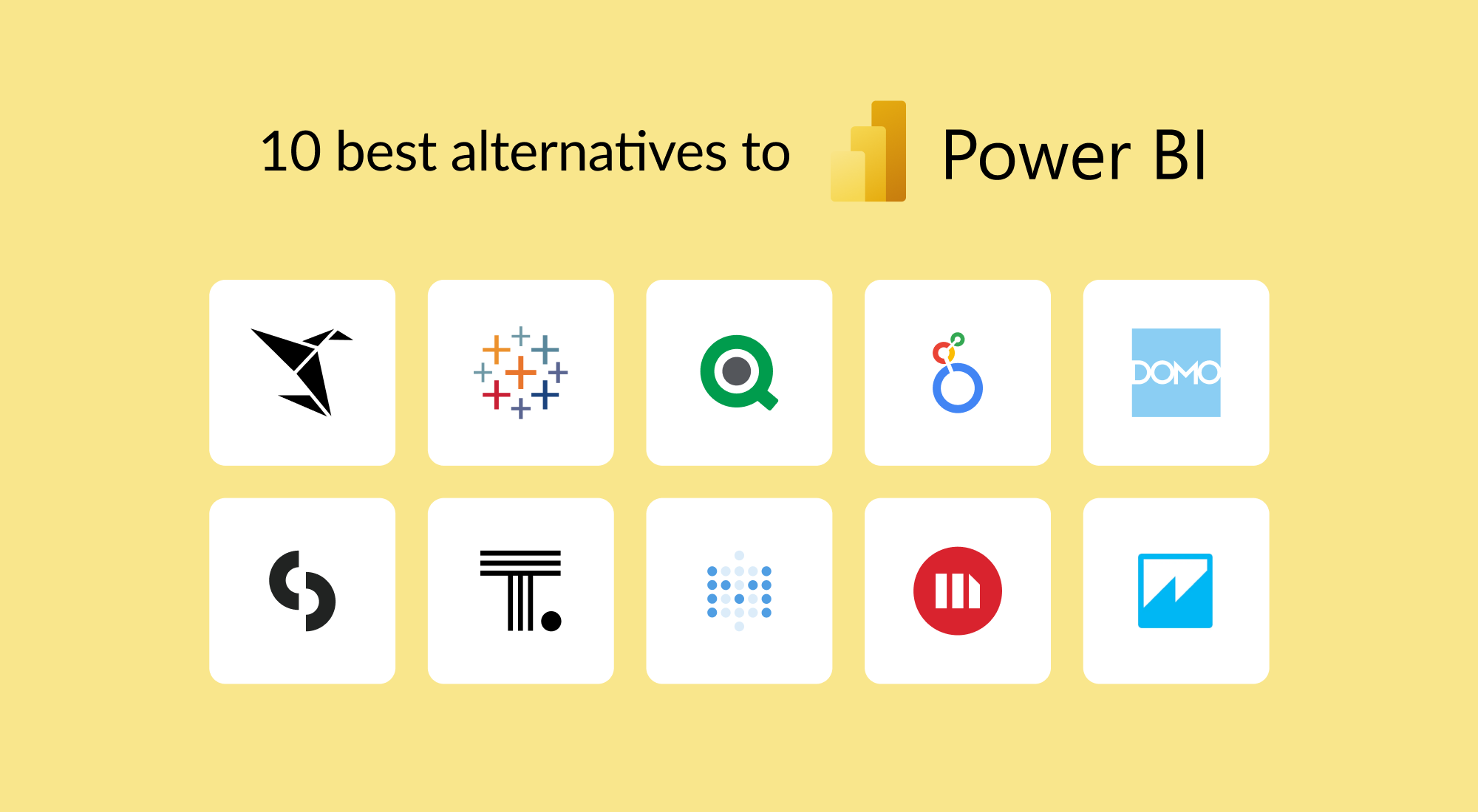 Alternatives To Power Bi