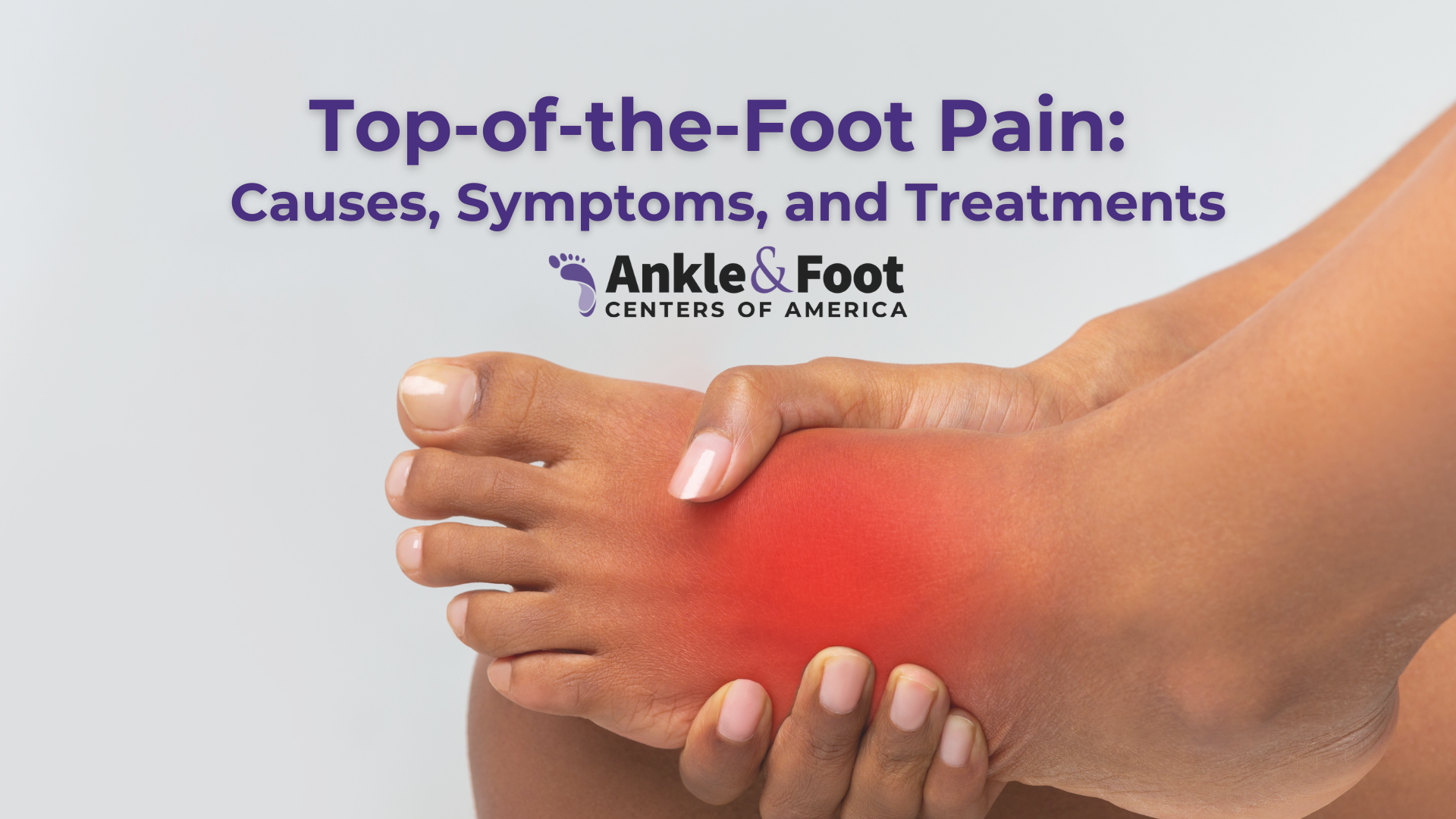 Ankle Pain Top Of Foot