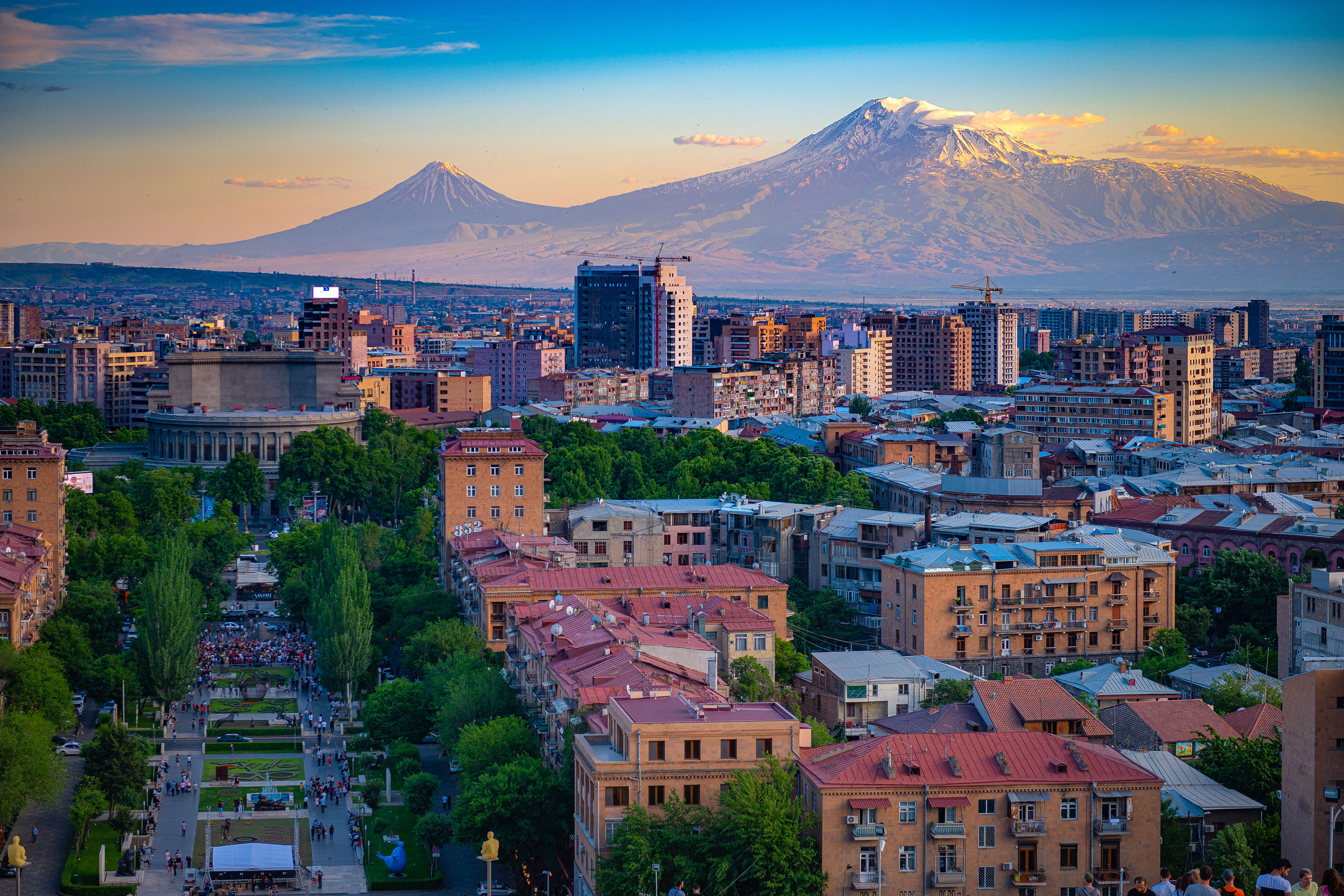 Asian Country Capital Yerevan
