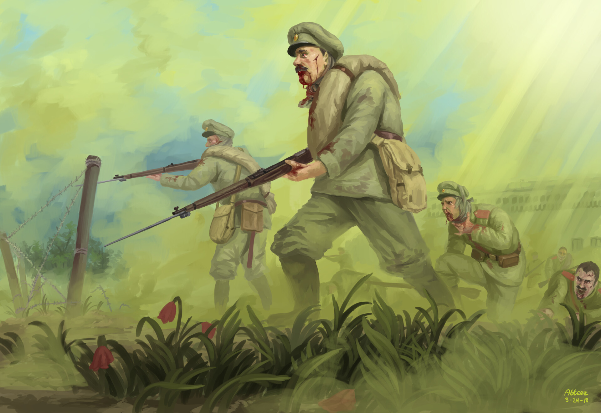 Attack Of The Dead Men Ww1