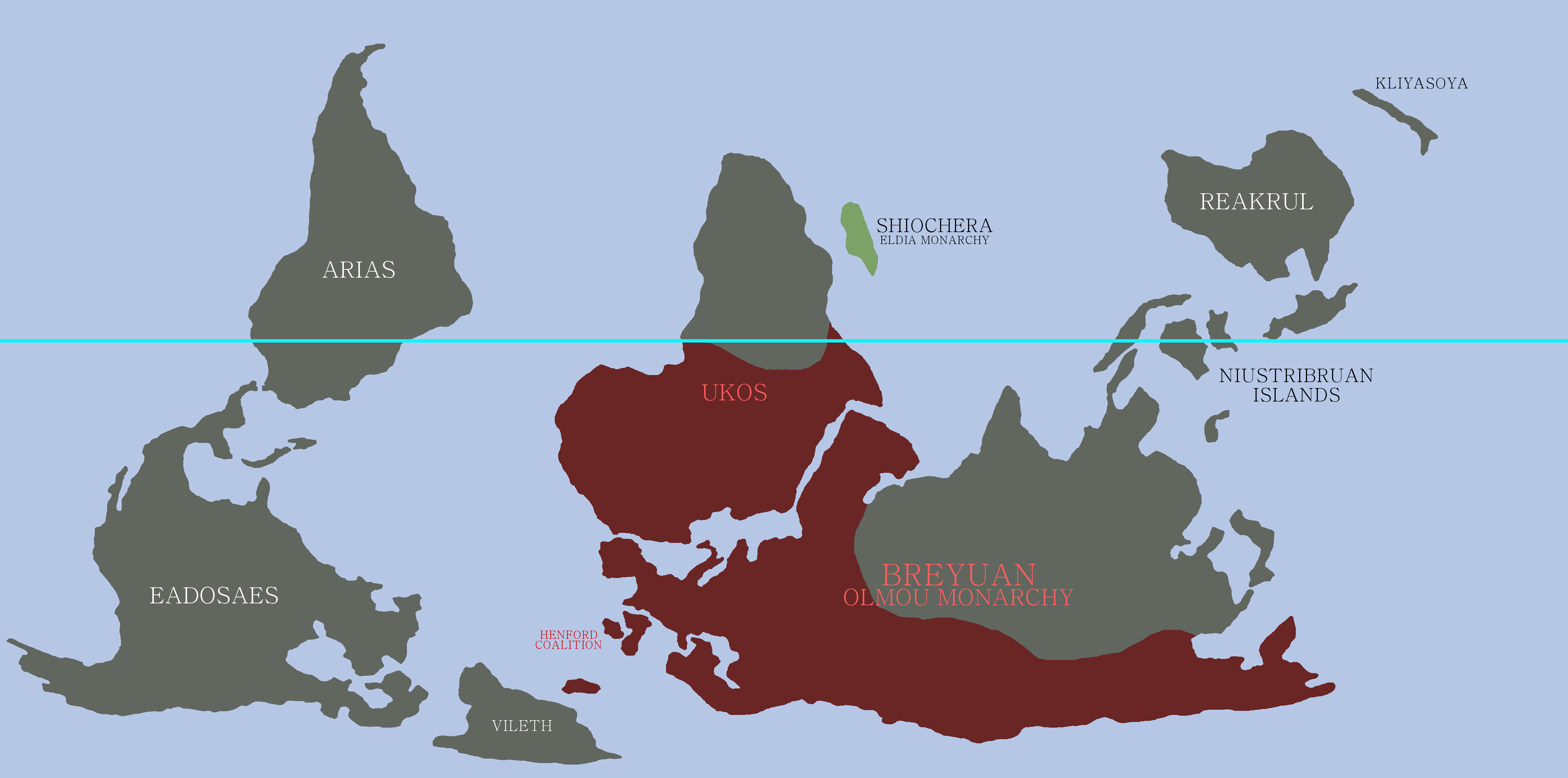 Attack On Titan Continent Map