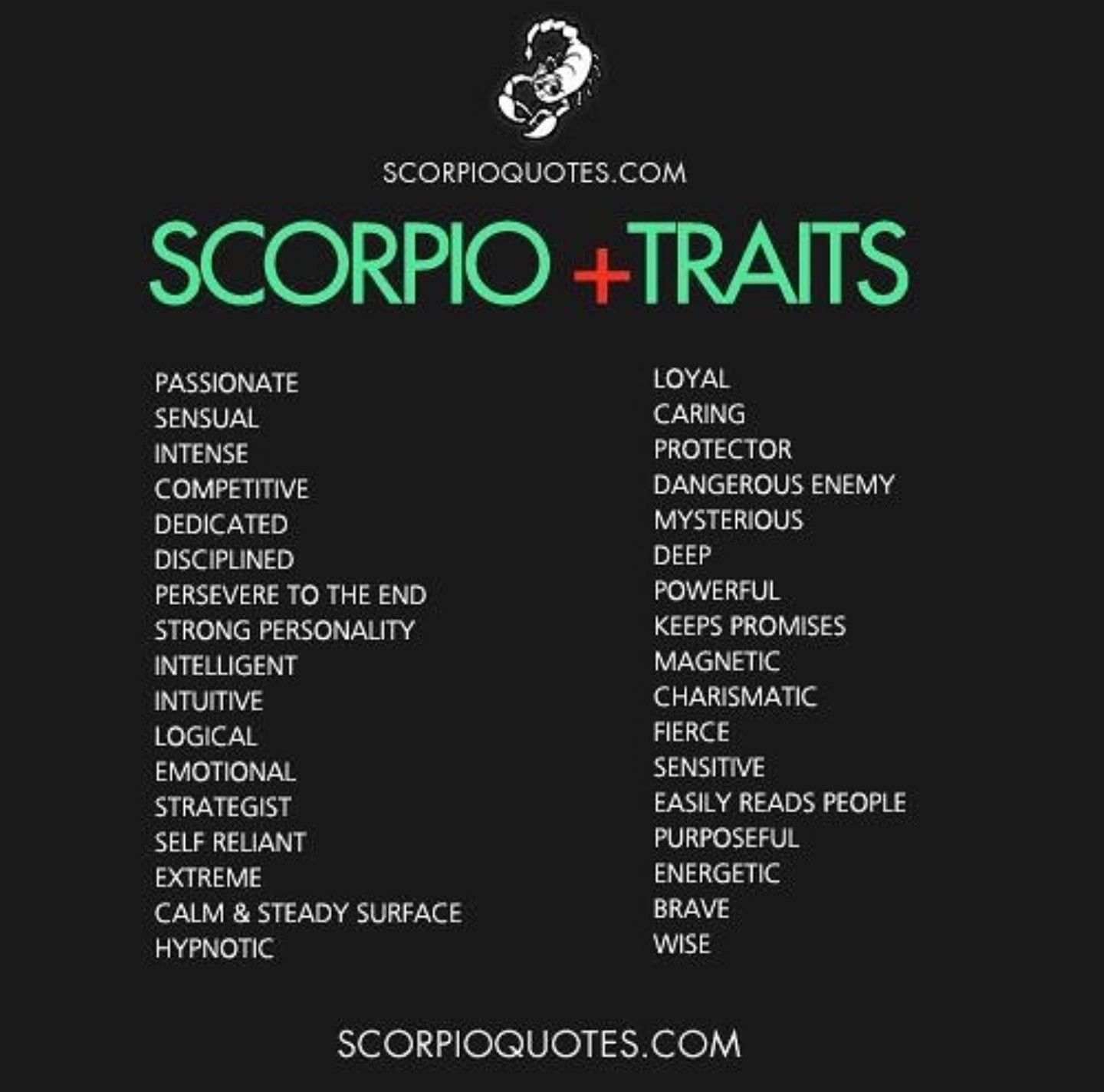 Behavior Of Scorpio Zodiac Sign