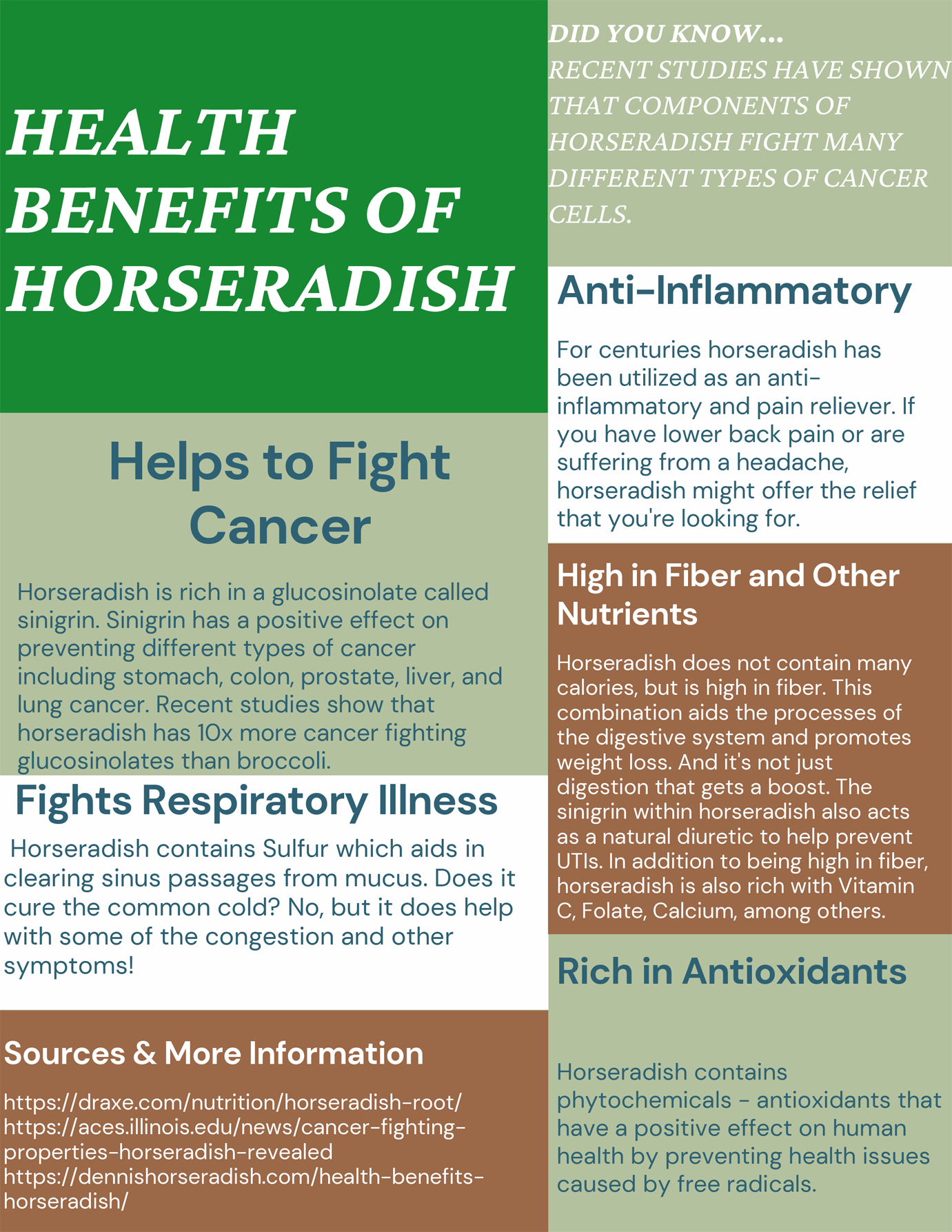 Benefits Of Horseradish