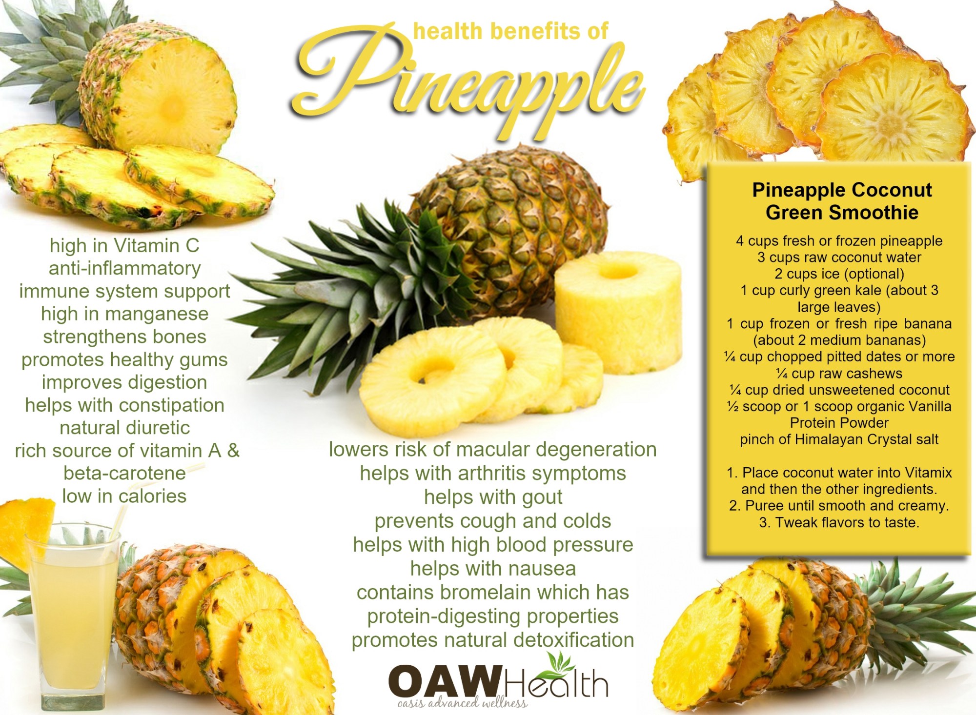 Benefits Of Pineapple