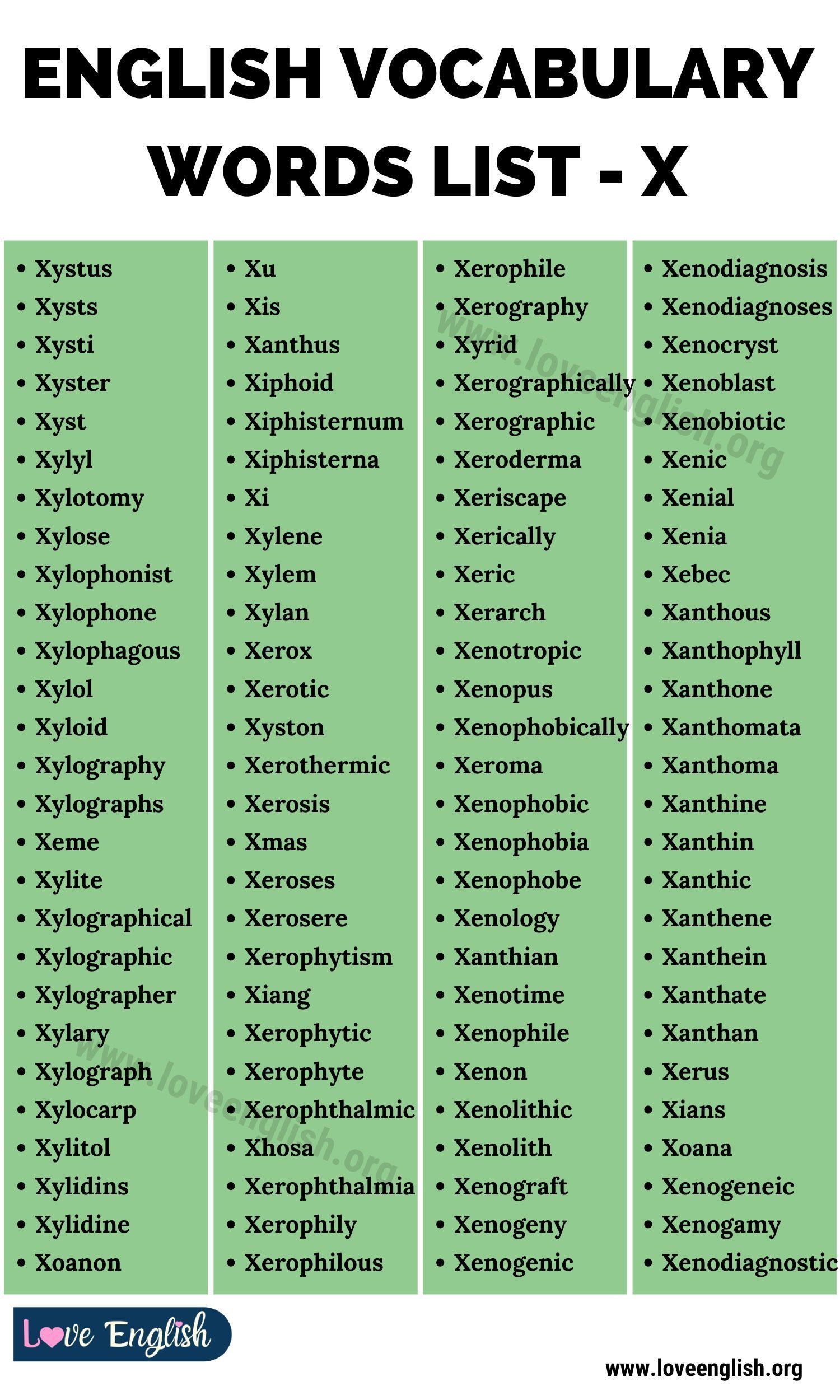 Best X Words In Scrabble