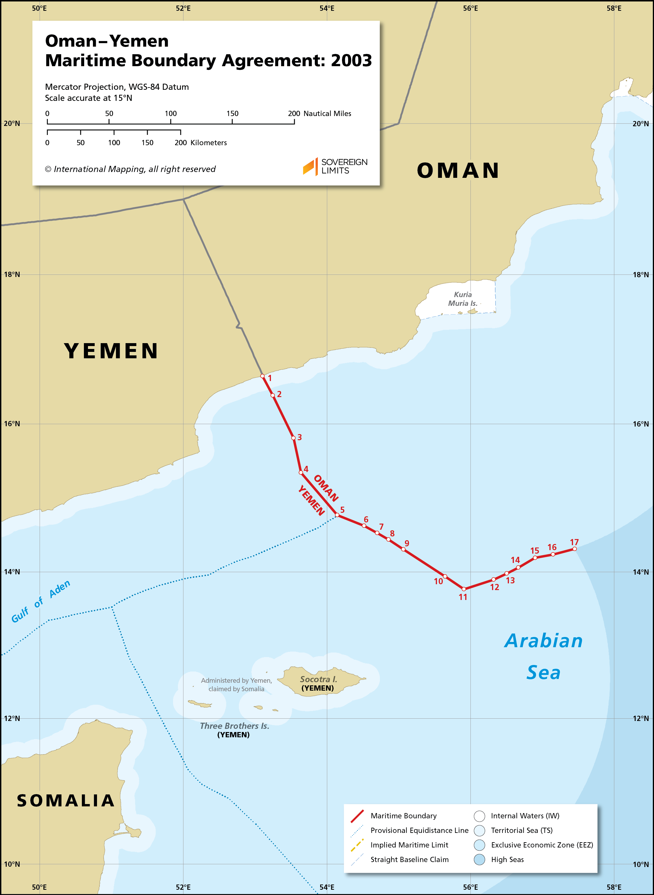 Border Of Yemen And Oman