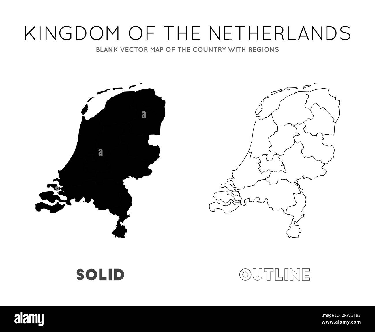Borders Of Netherlands