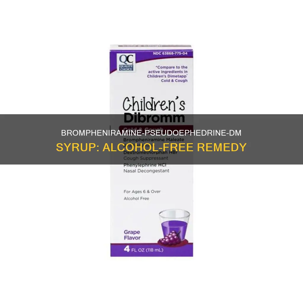 Brompheniramine Pseudoephedrine Dm