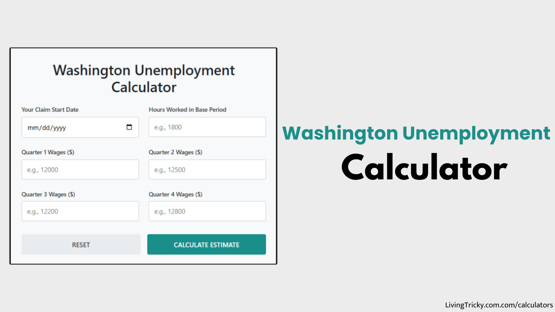 Calculation For Unemployment Benefits