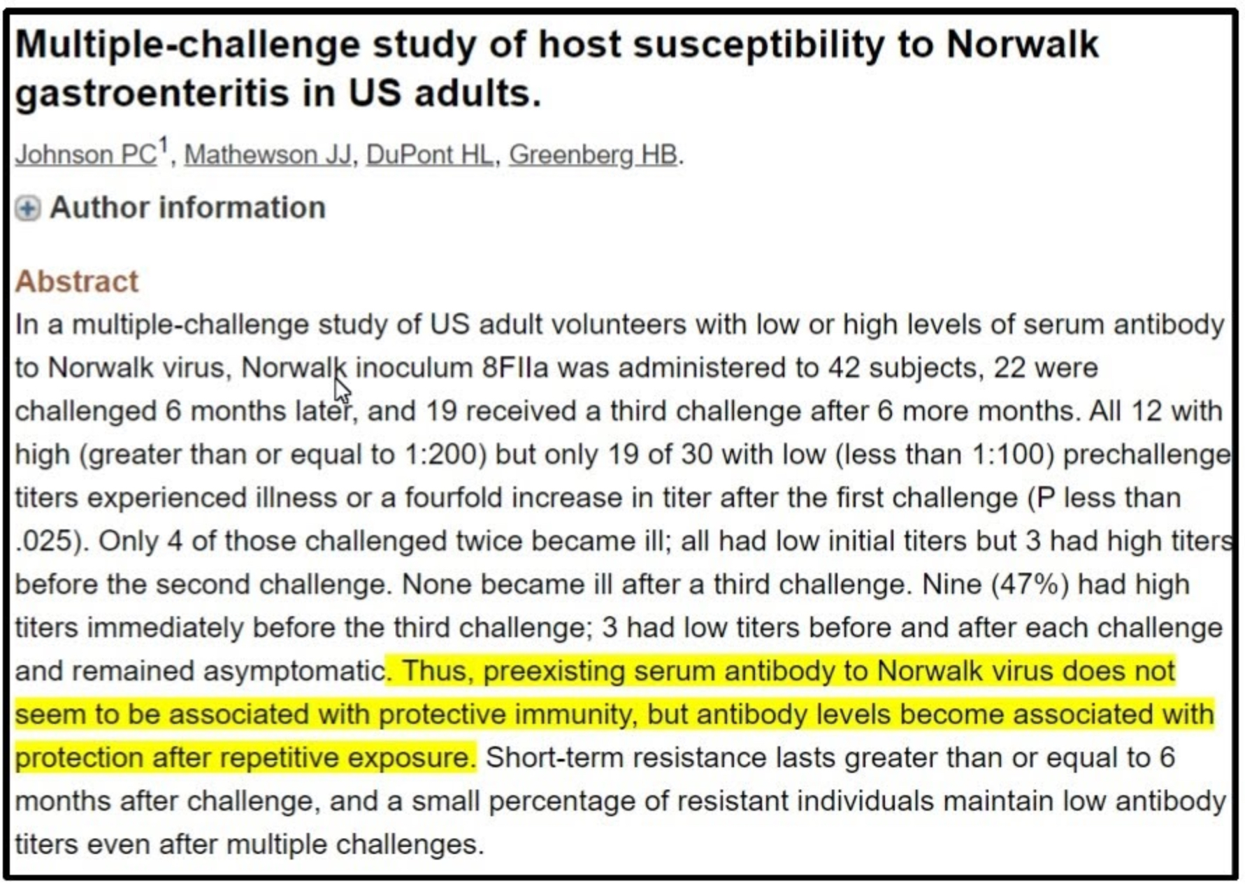 Can You Get Norovirus Twice