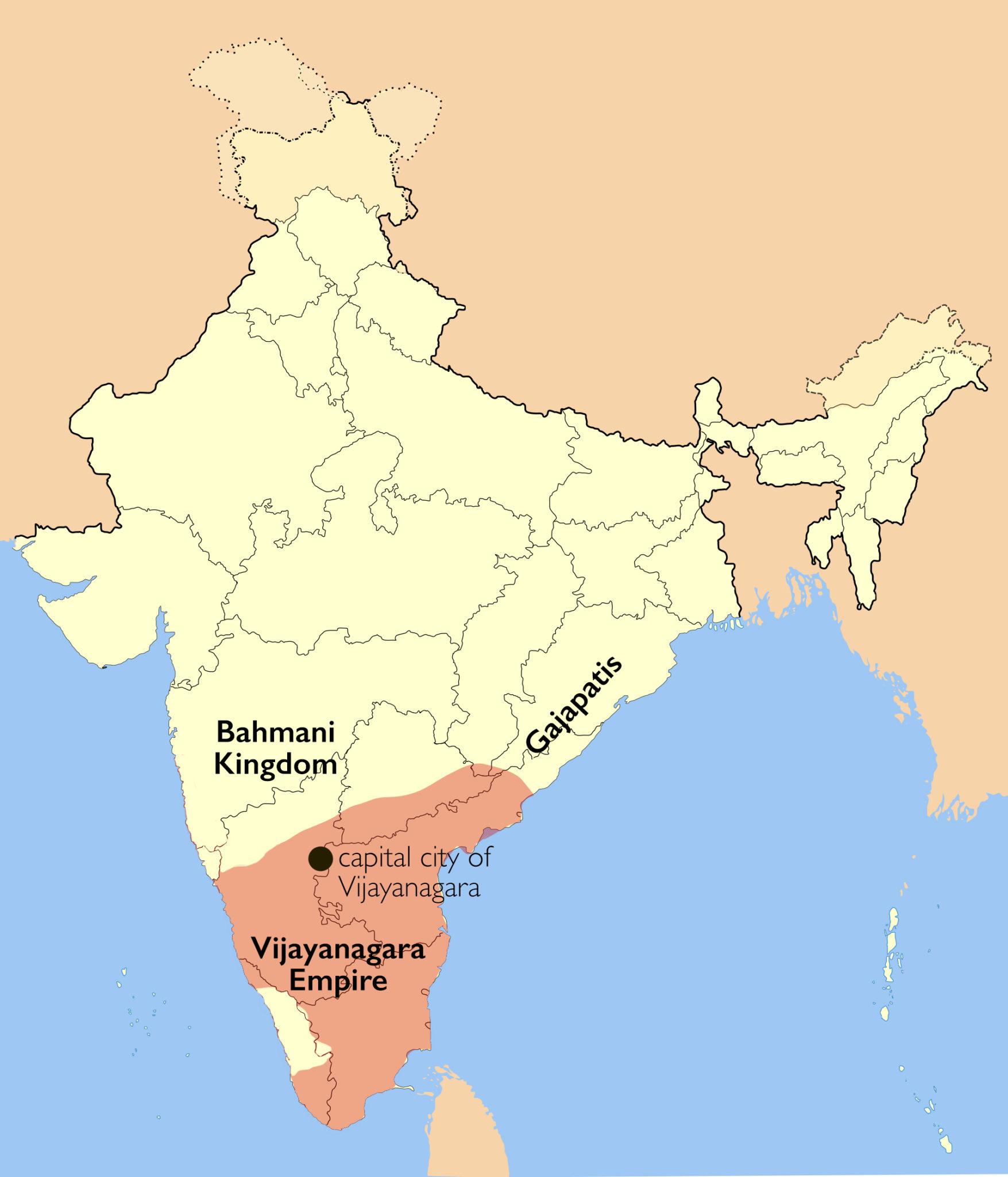 Capital City Of Vijayanagara Empire