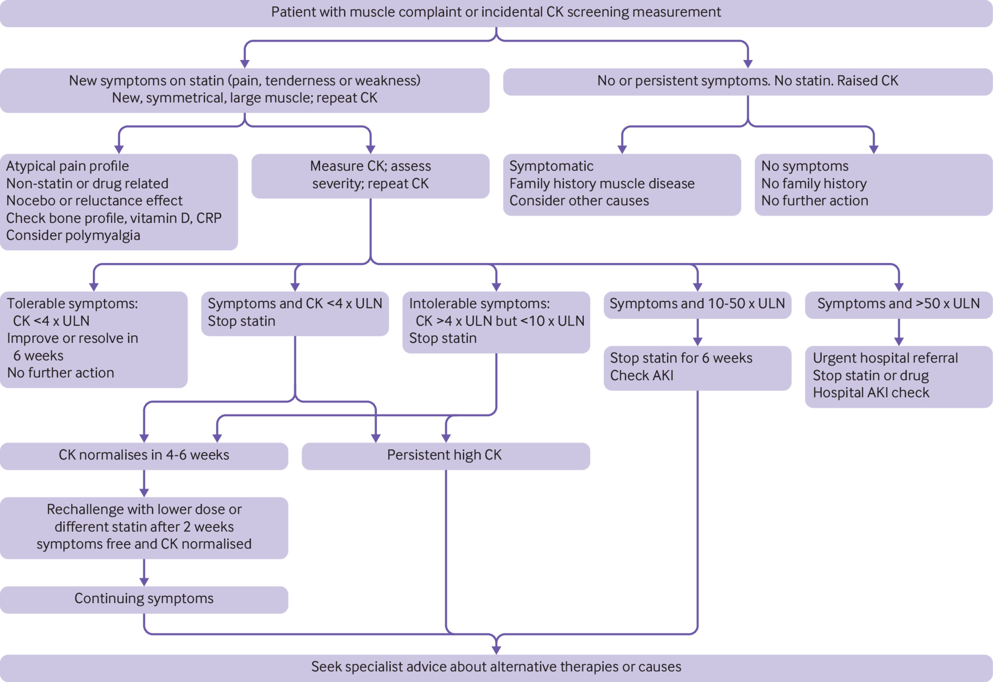 Causes Of Raised Ck
