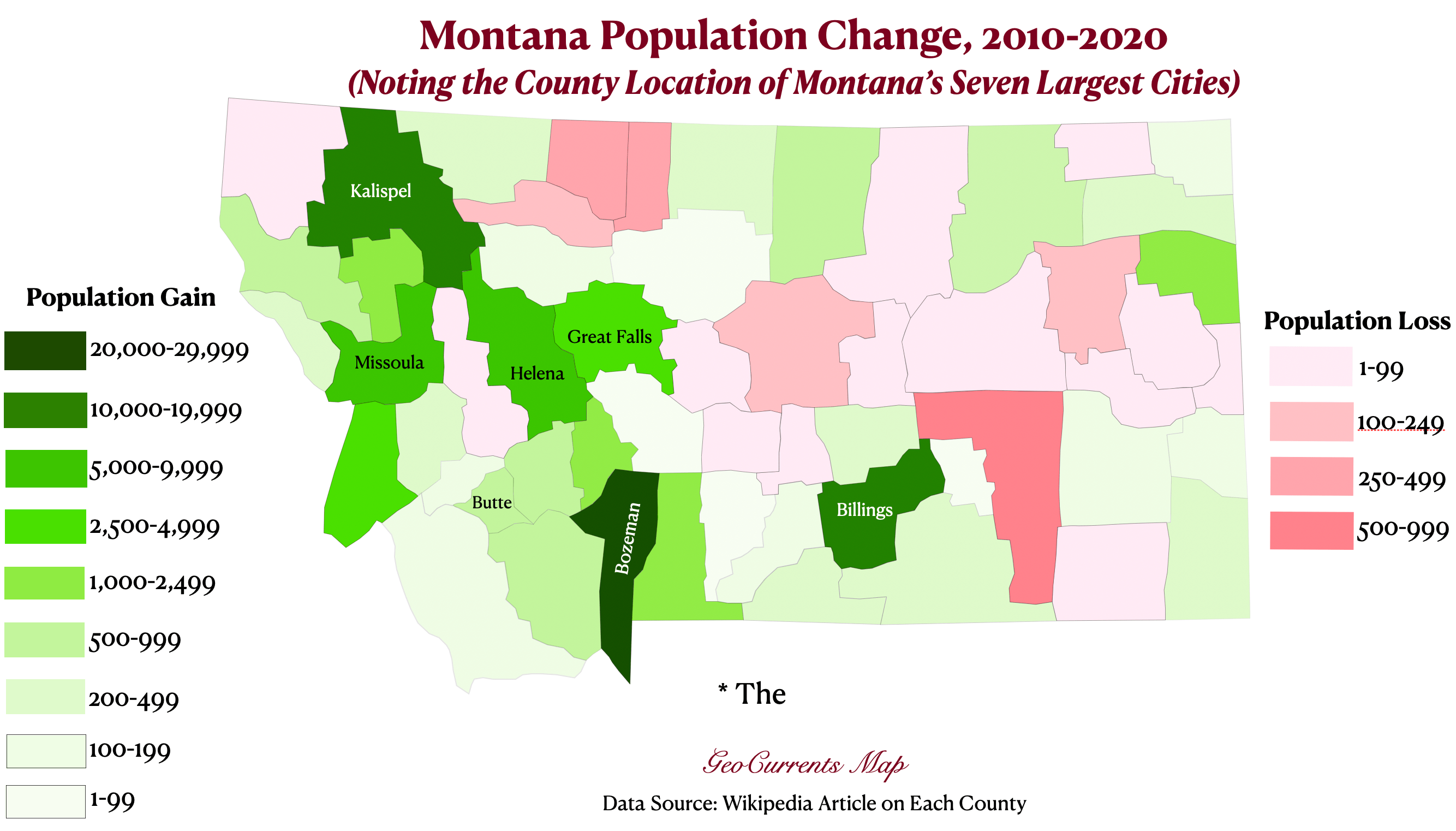 City Population Montana