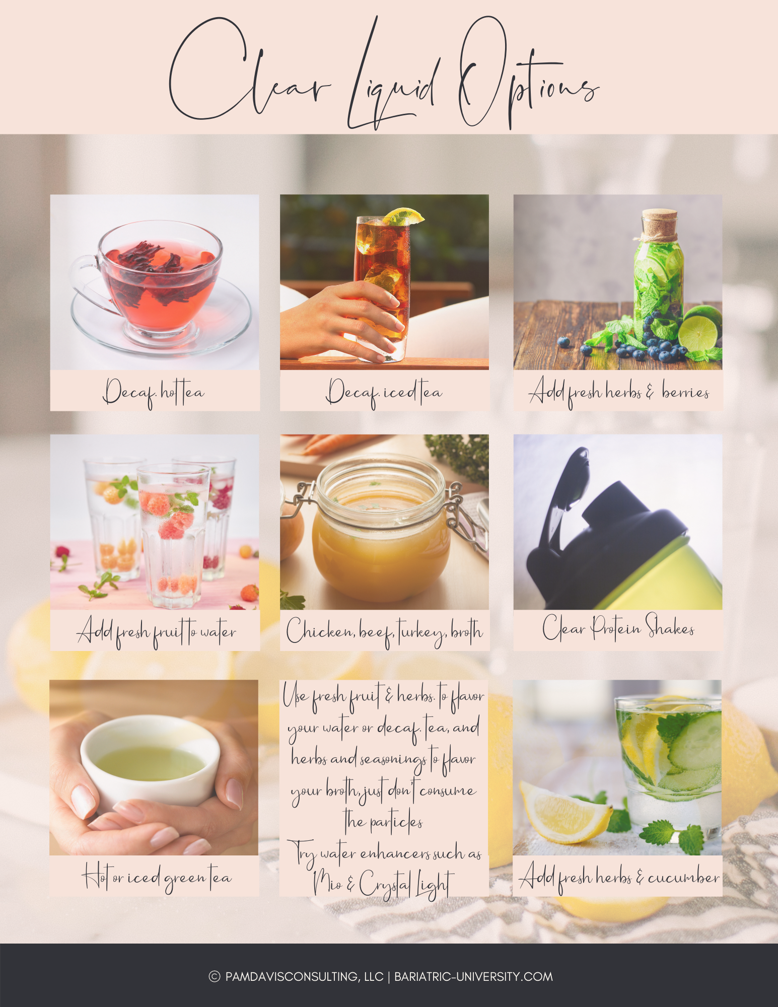 Clear Liquid Diet Foods