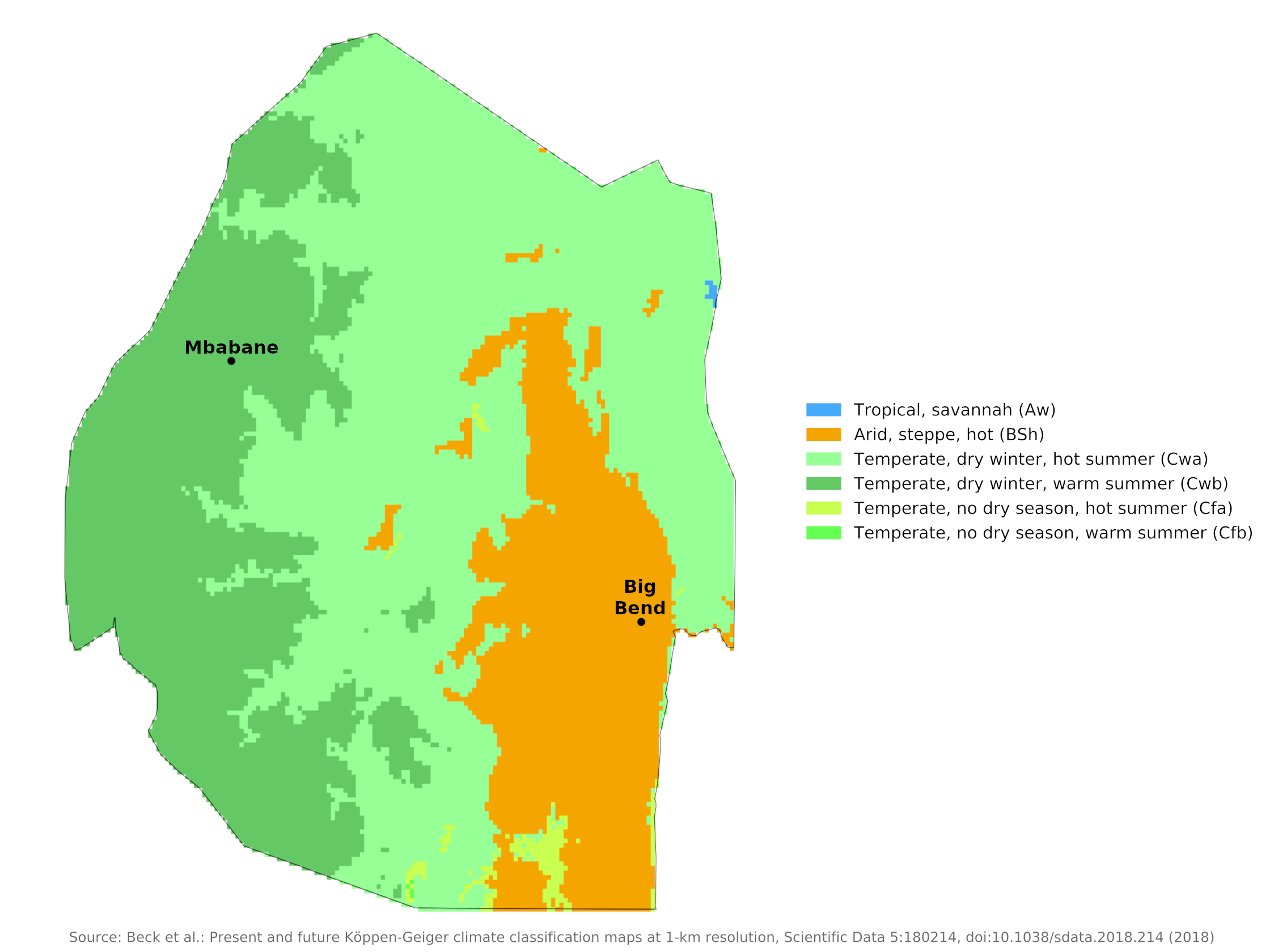 Climate Of Eswatini