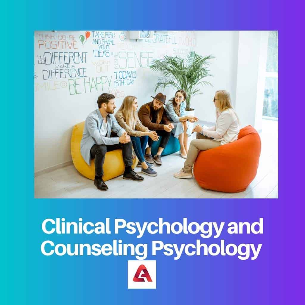 Clinical Vs Counseling Psychology