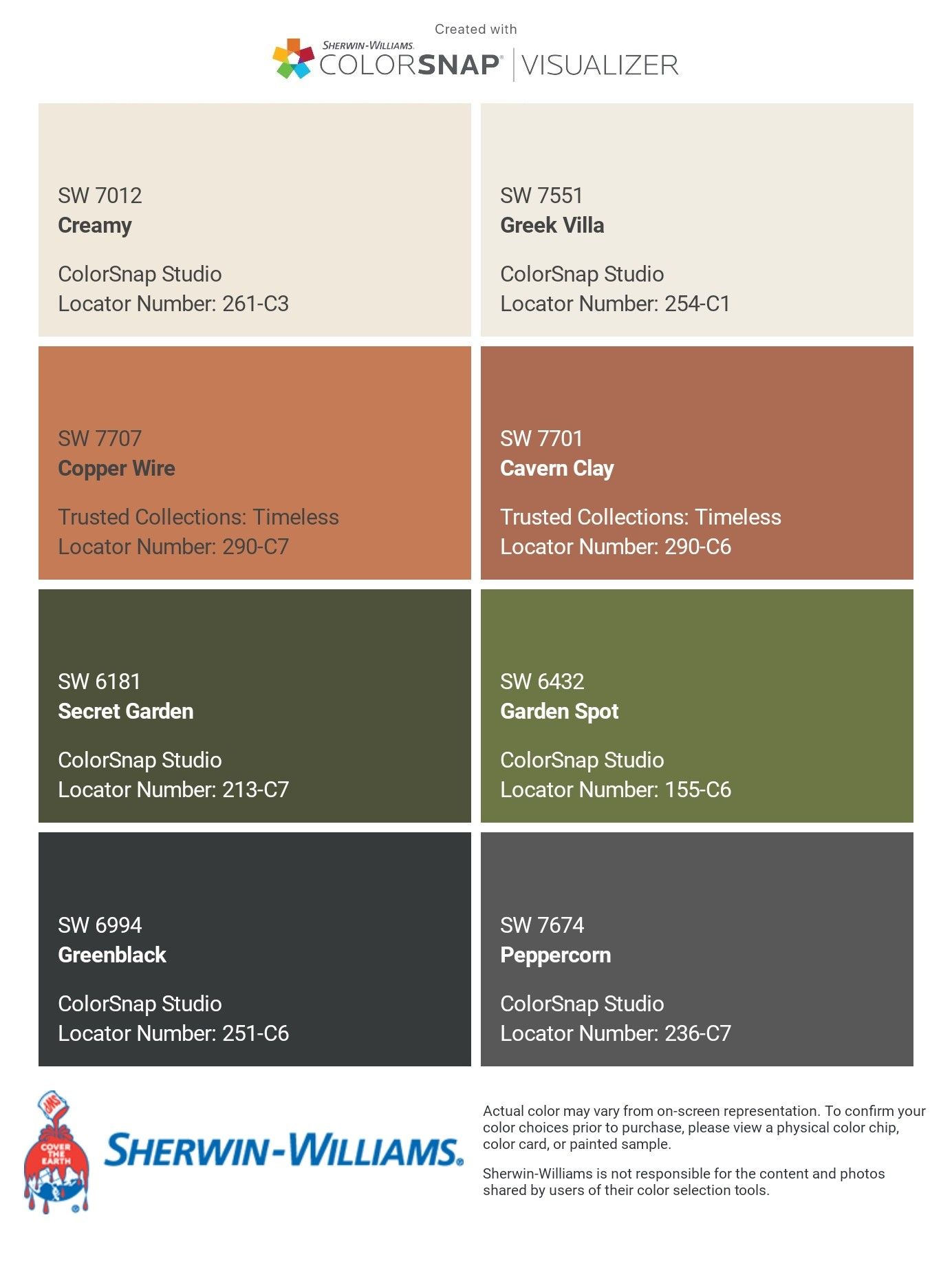 Color Palette For Home Exterior