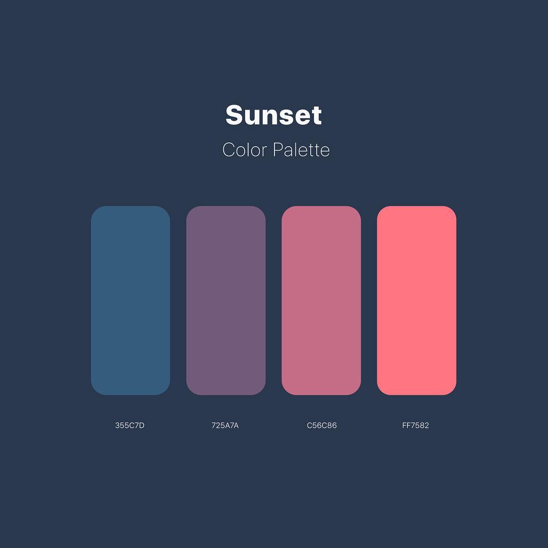 Color Palette For Quiz Website