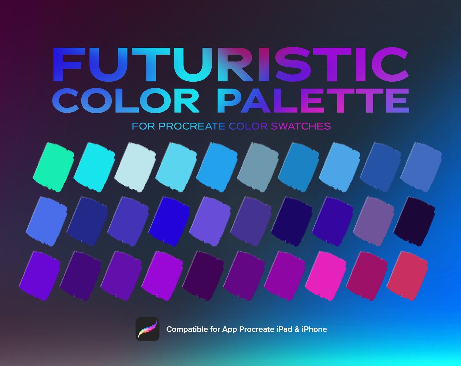 Color Palette For Technology