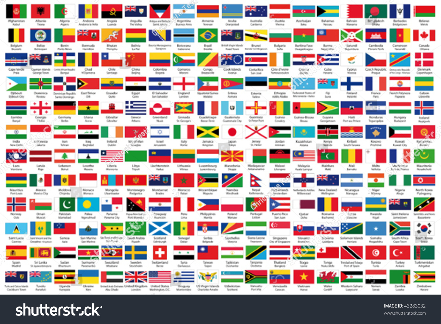 Country Flag A To Z