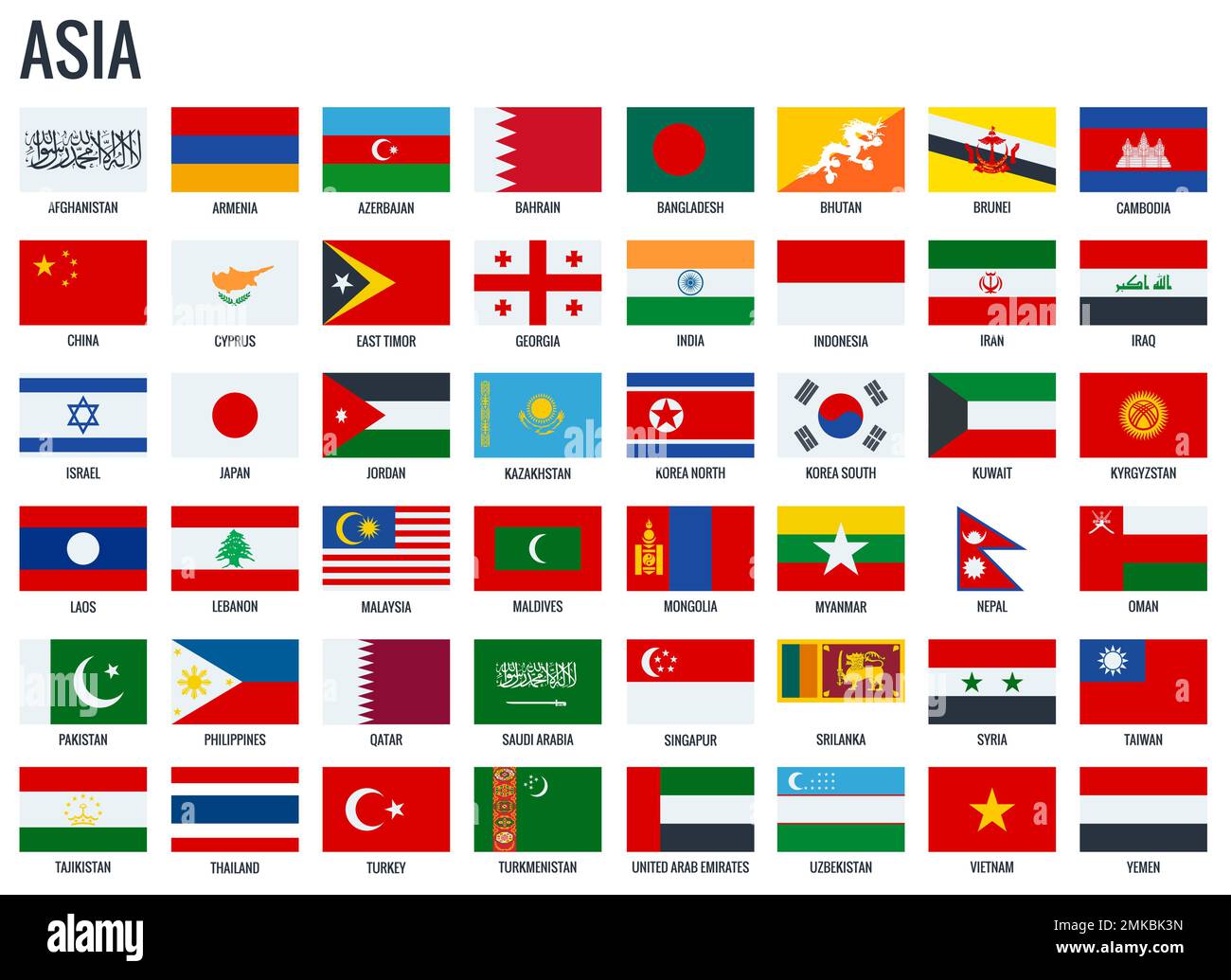 Country Flag Asia