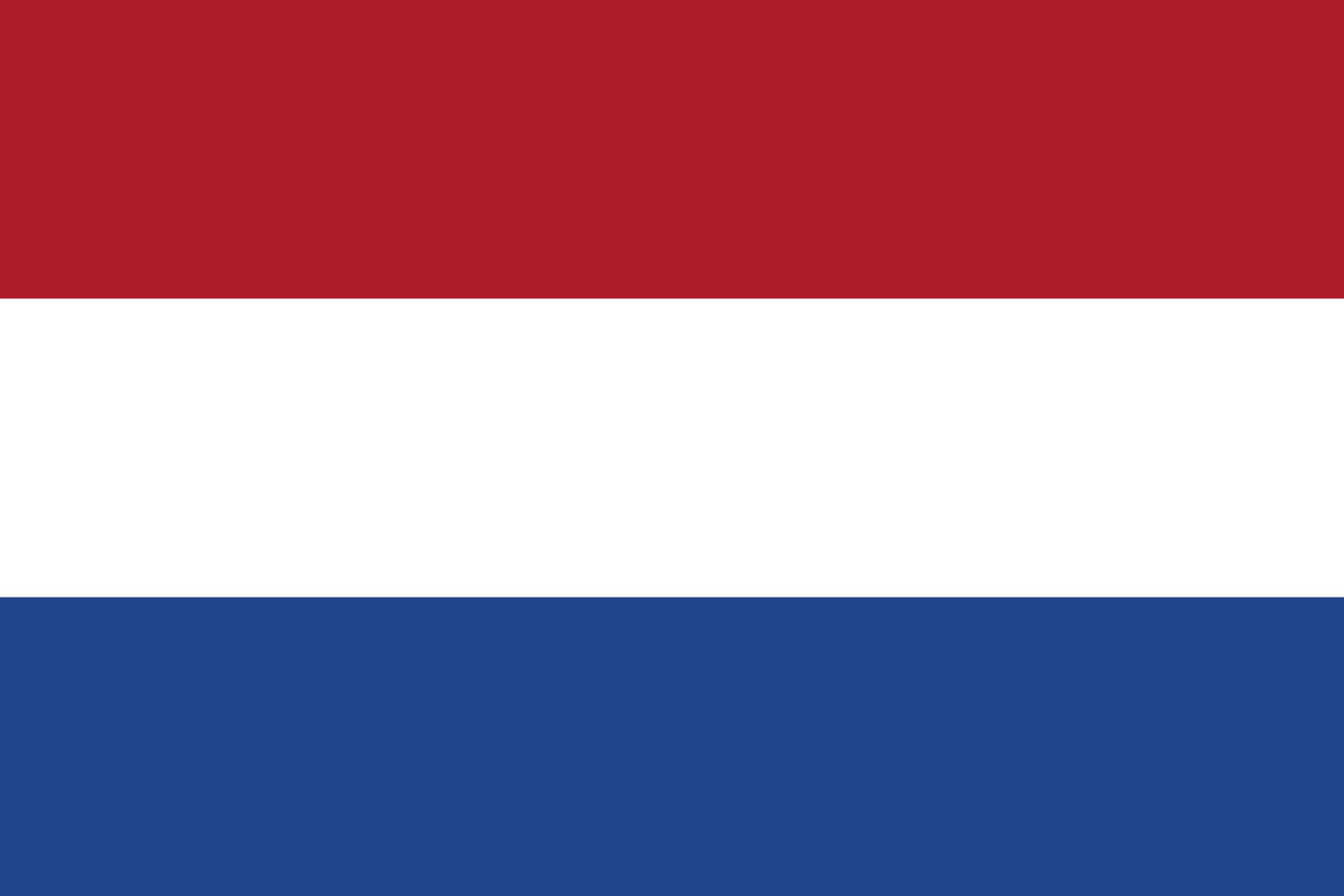 Country Flag Red White Blue