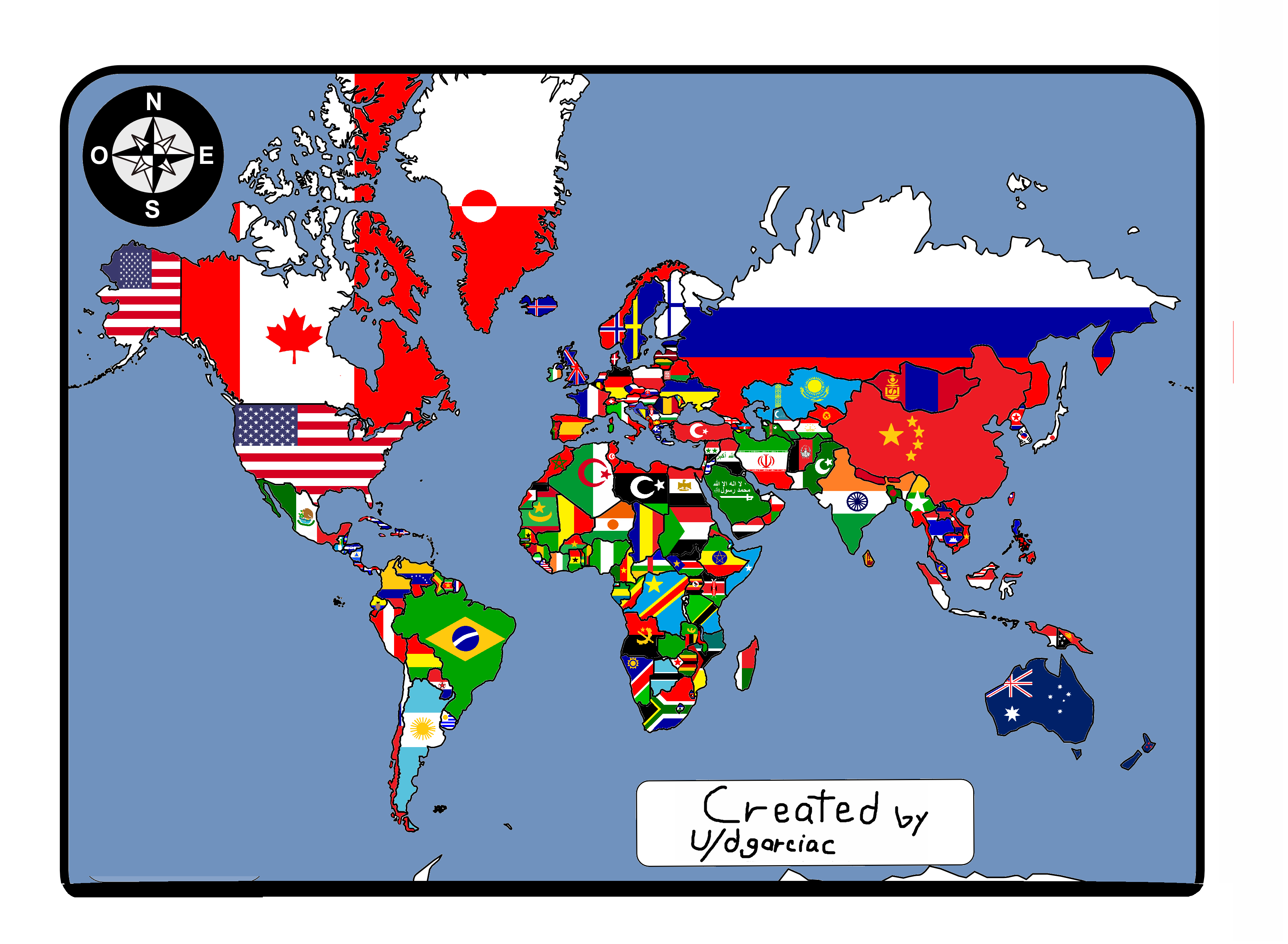 Country Map Paint