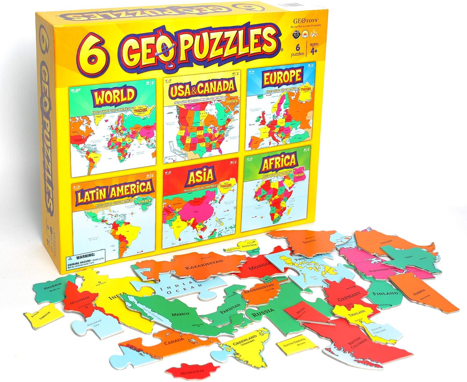 Country Map Puzzle Game