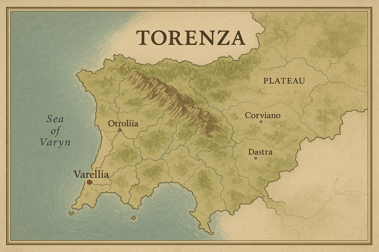 Country Map Torenza