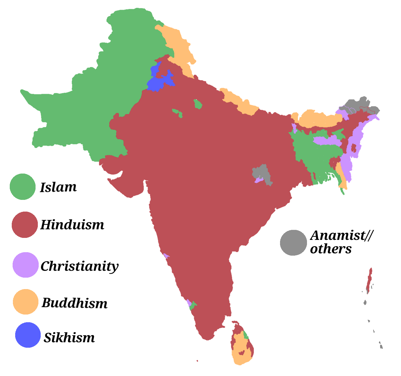 Country With Most Hindu Religion