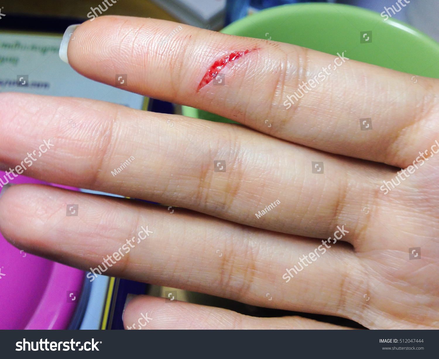Cut To Finger