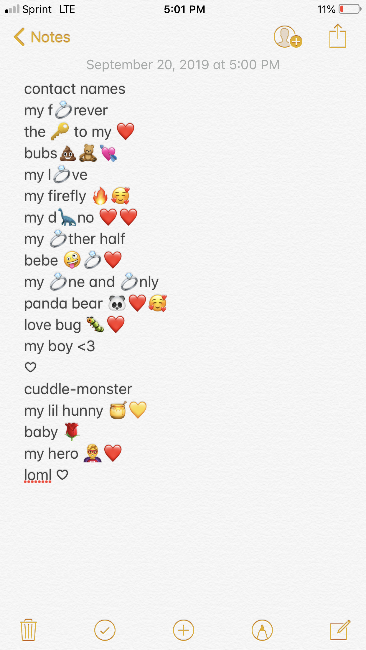 Cute Names For Your Crush
