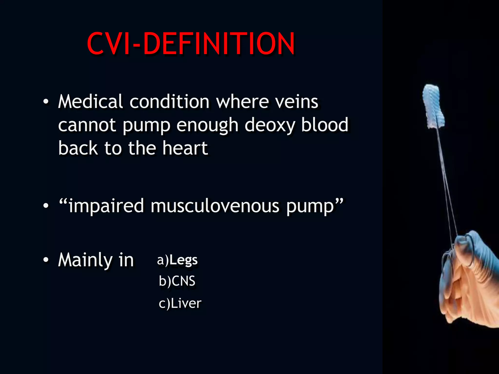 Cvi Medical Abbreviation