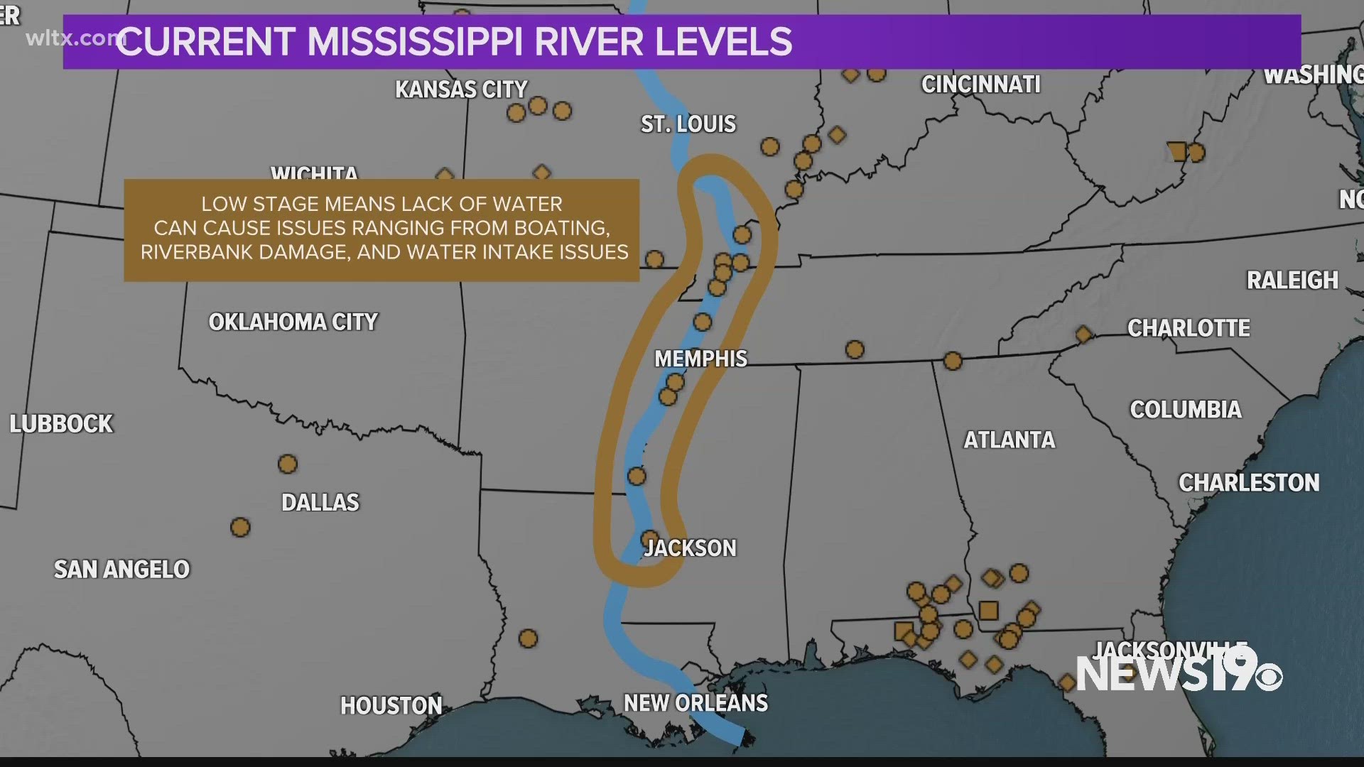 Depth Of The Mississippi River