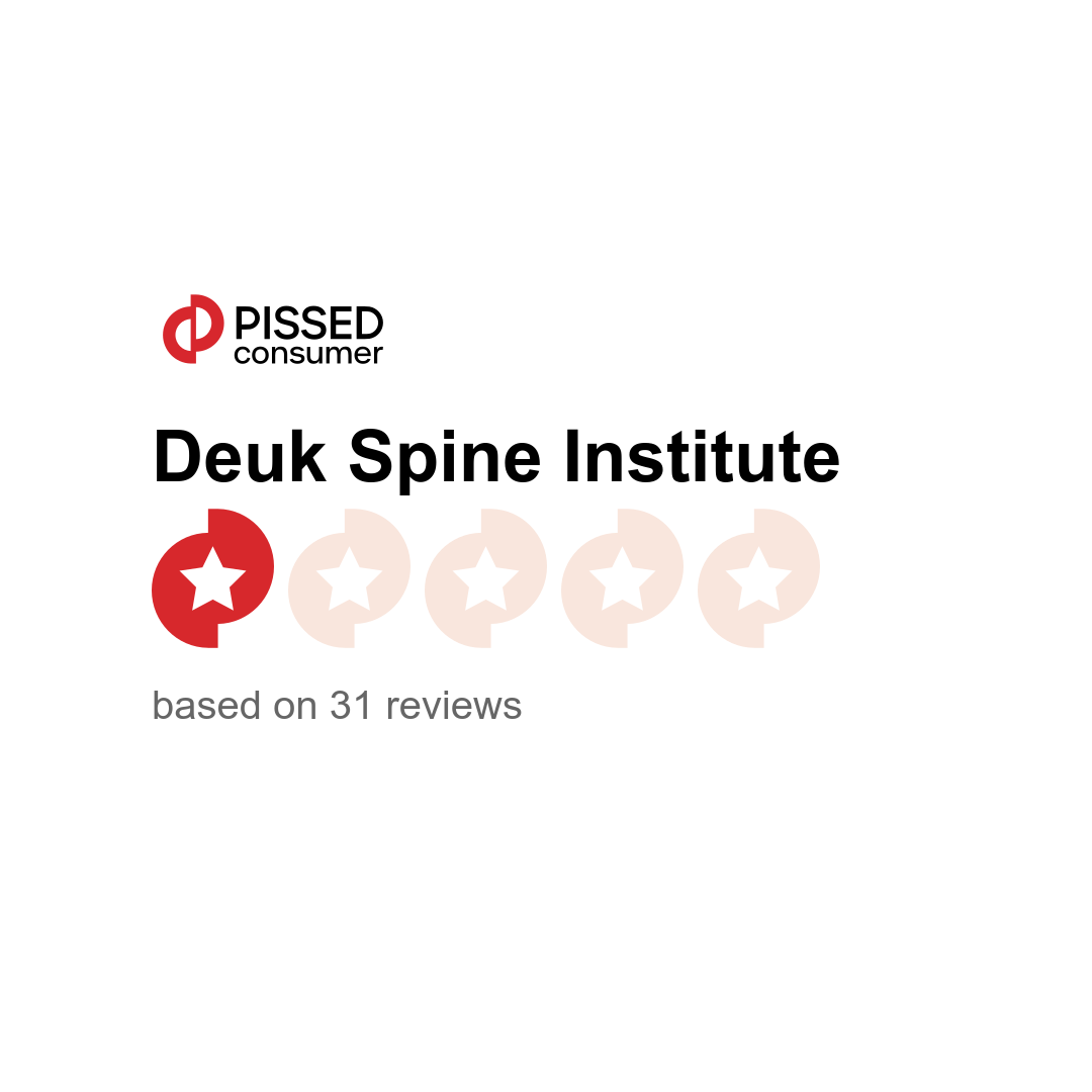 Deuk Spine Institute Reviews