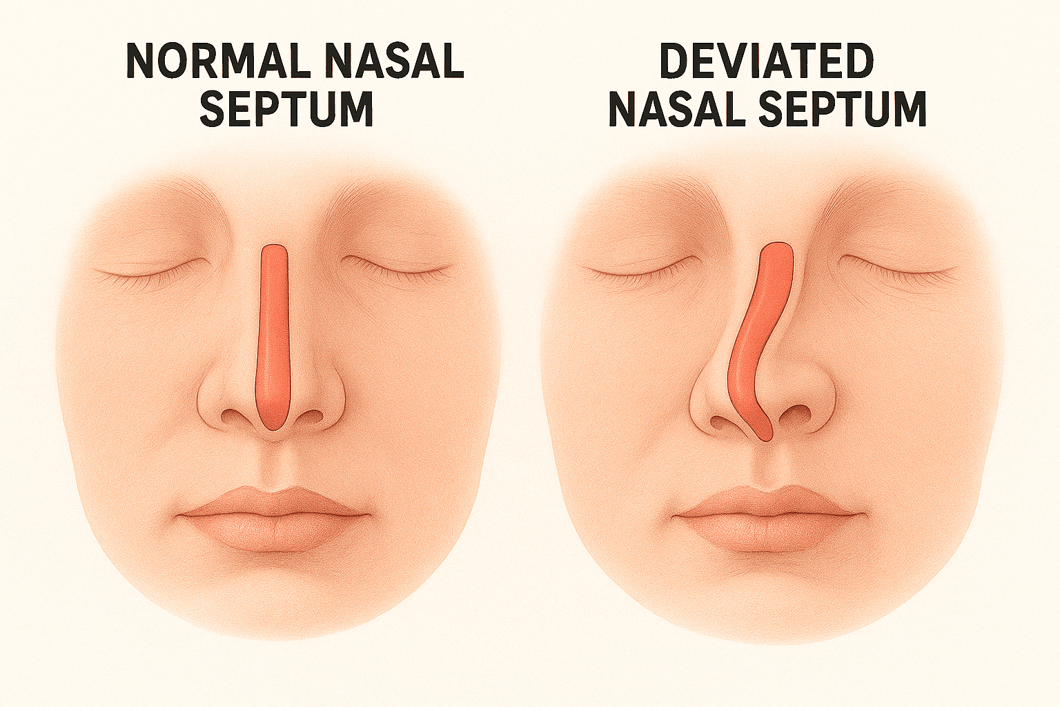 Deviated Nasal Septum Septoplasty