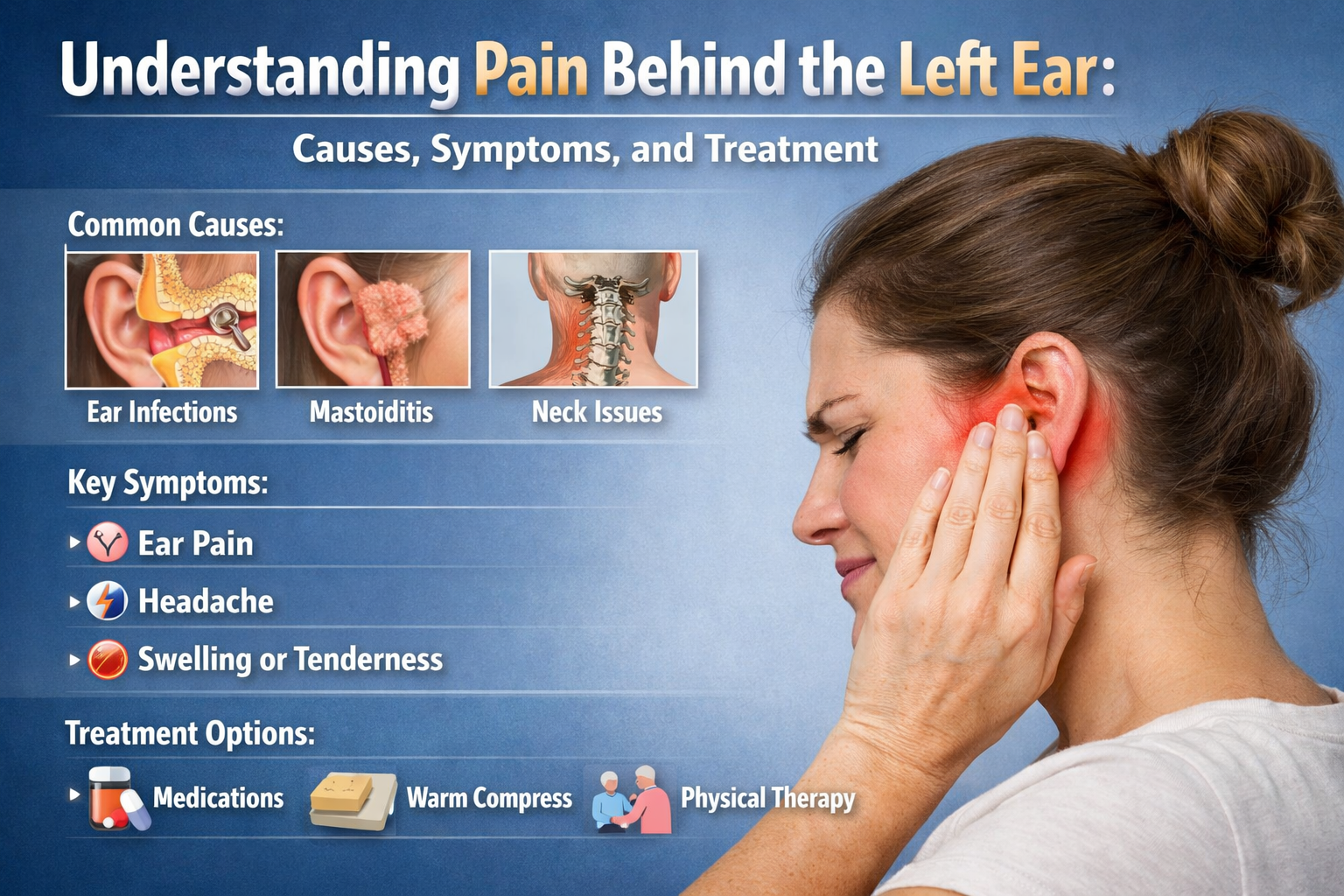 Discomfort Behind Ears