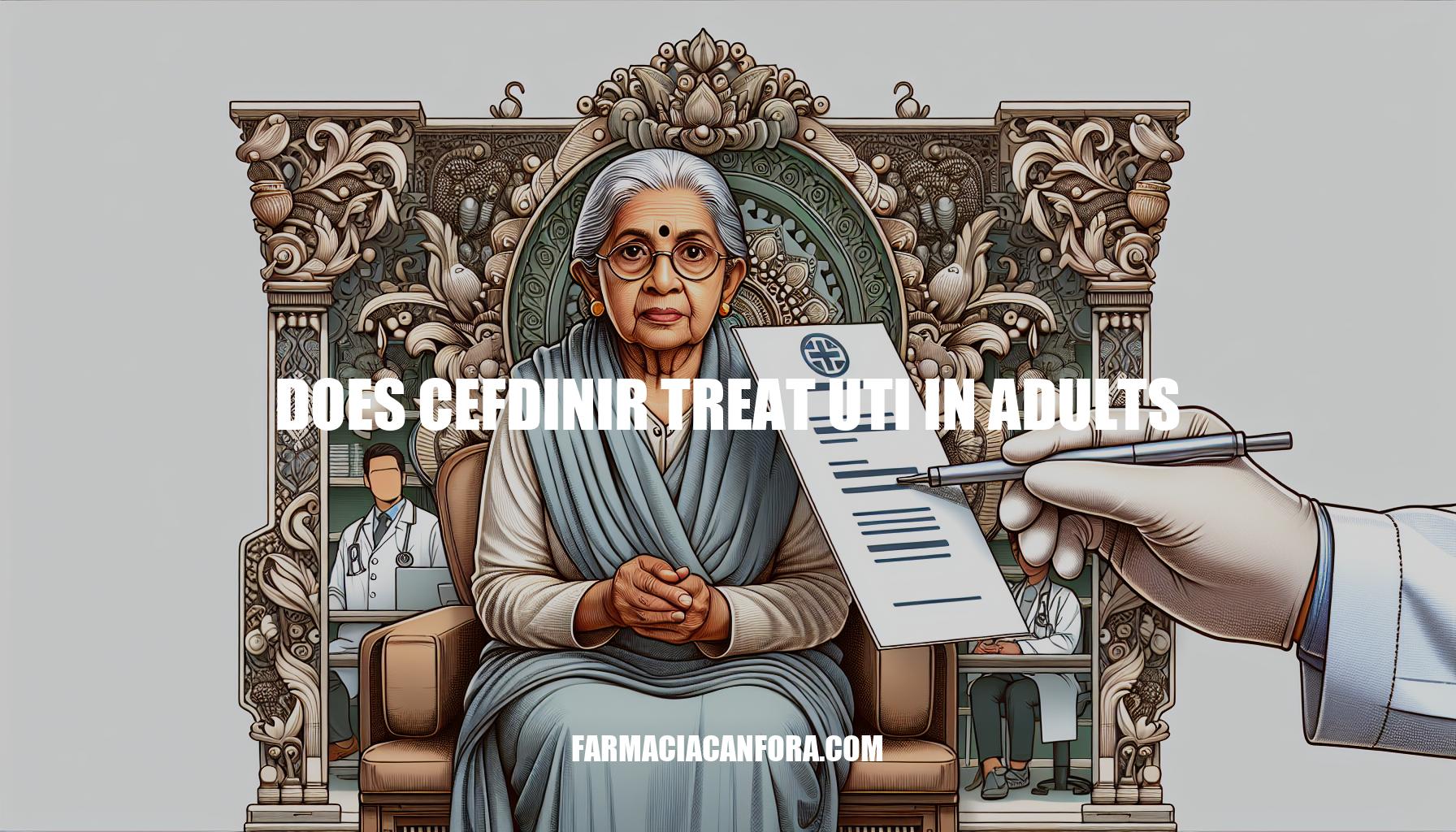 Does Cefdinir Treat Uti