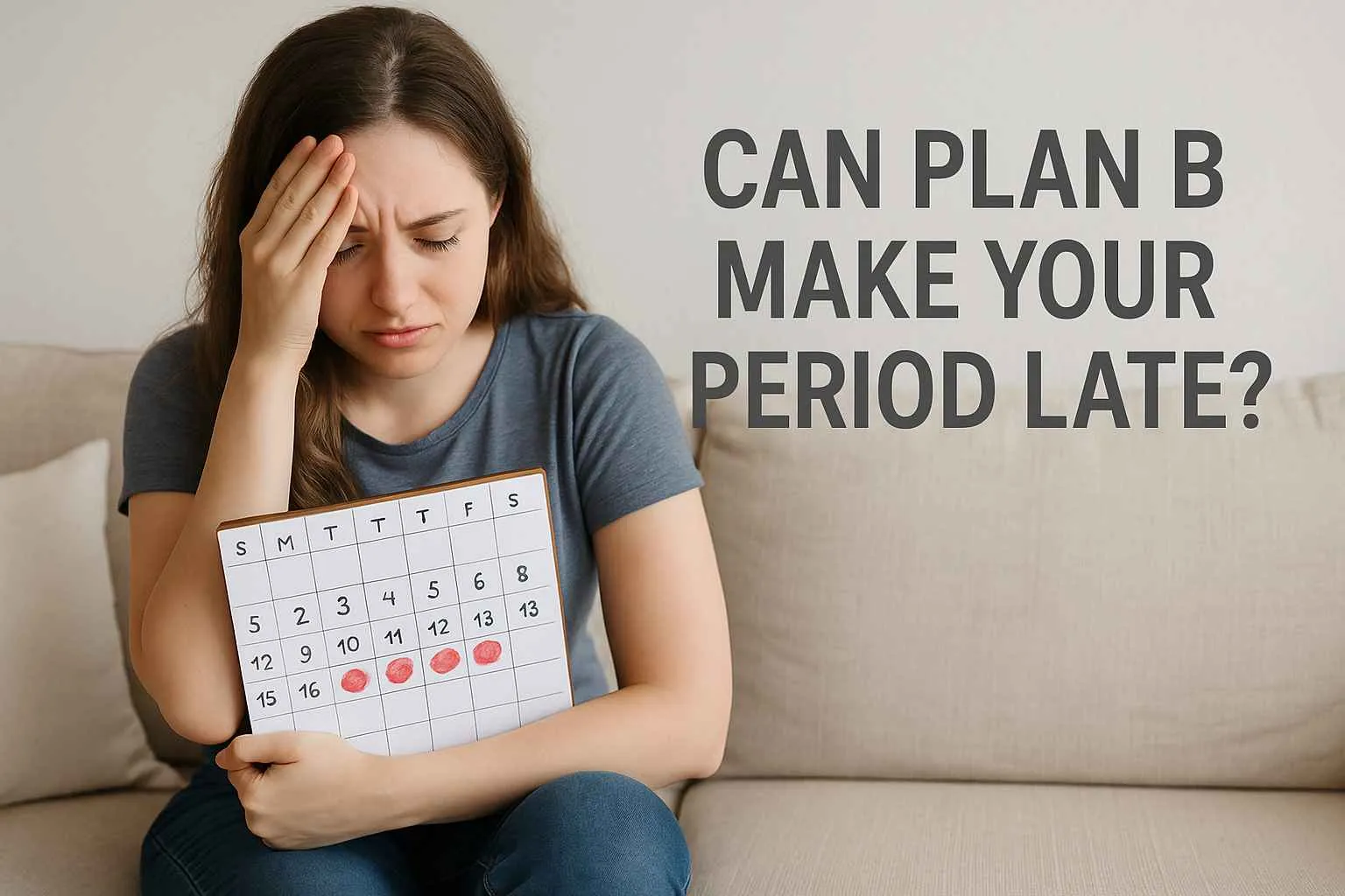 Does Plan B Delay Period