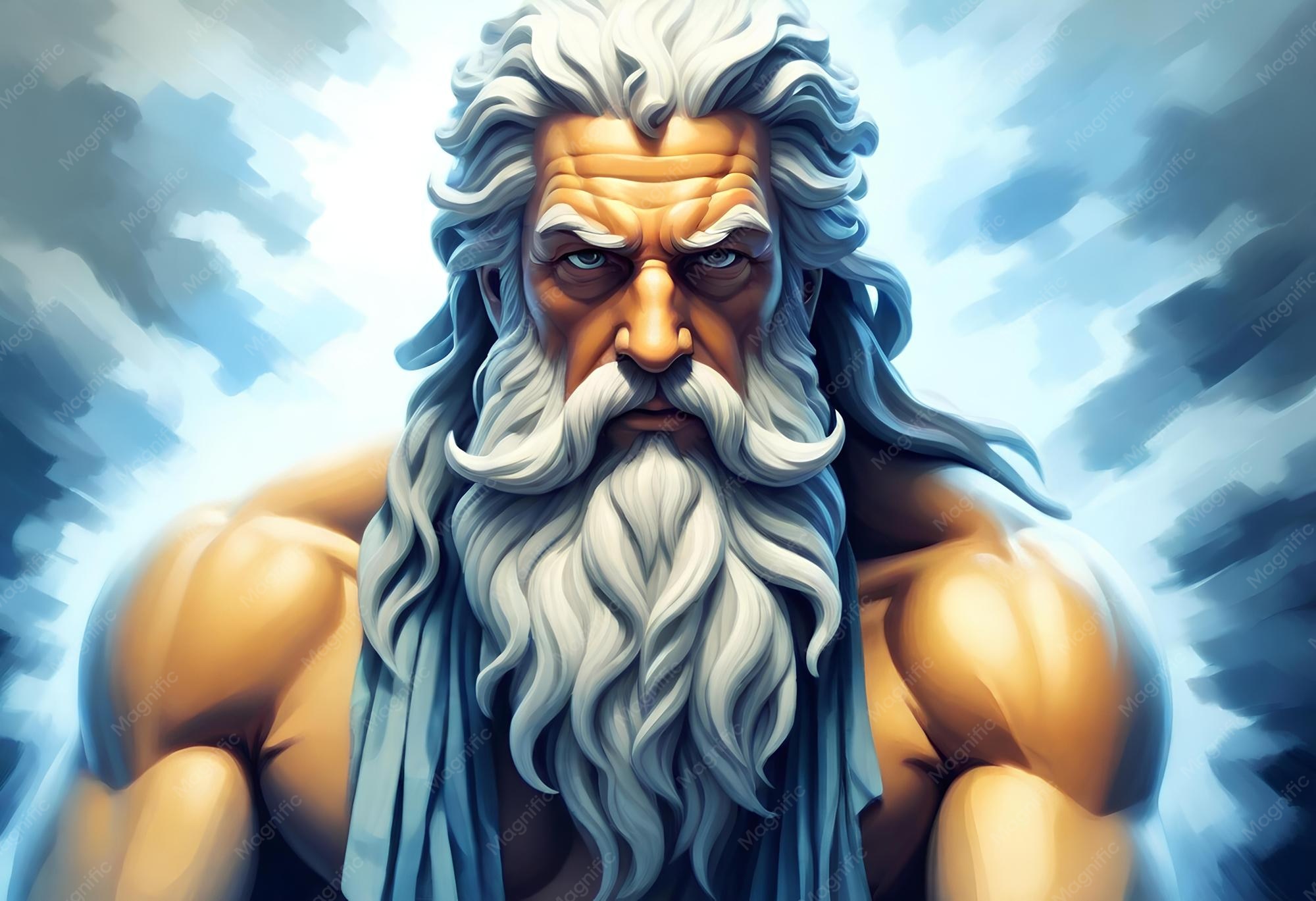 Drawing Of Zeus