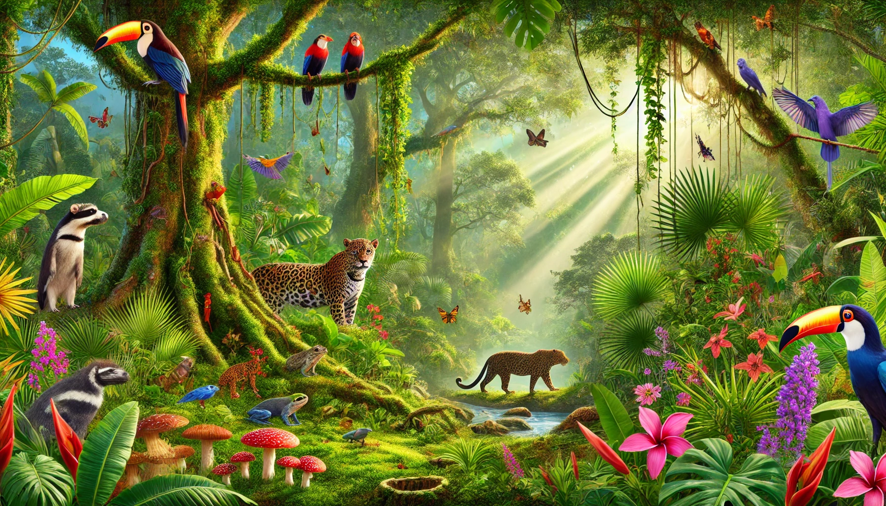 Ecosystem Of The Rainforest