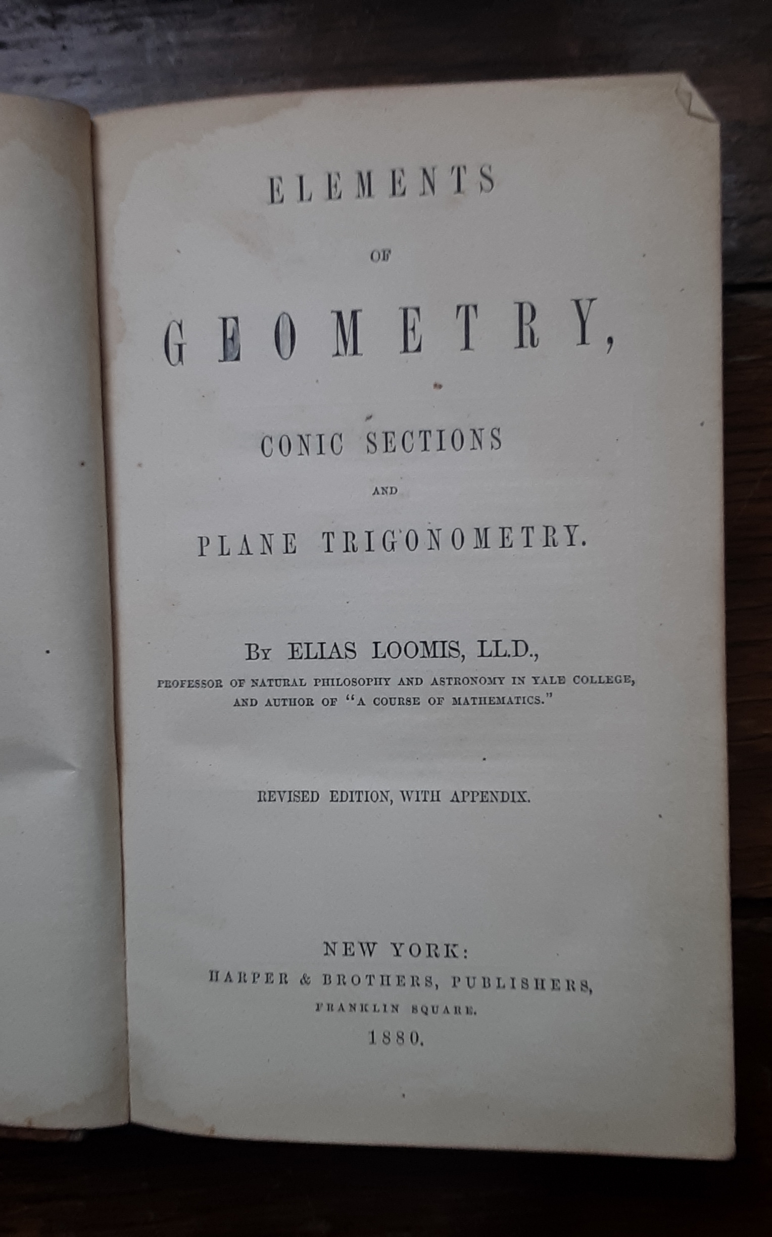 Elements Of Geometry