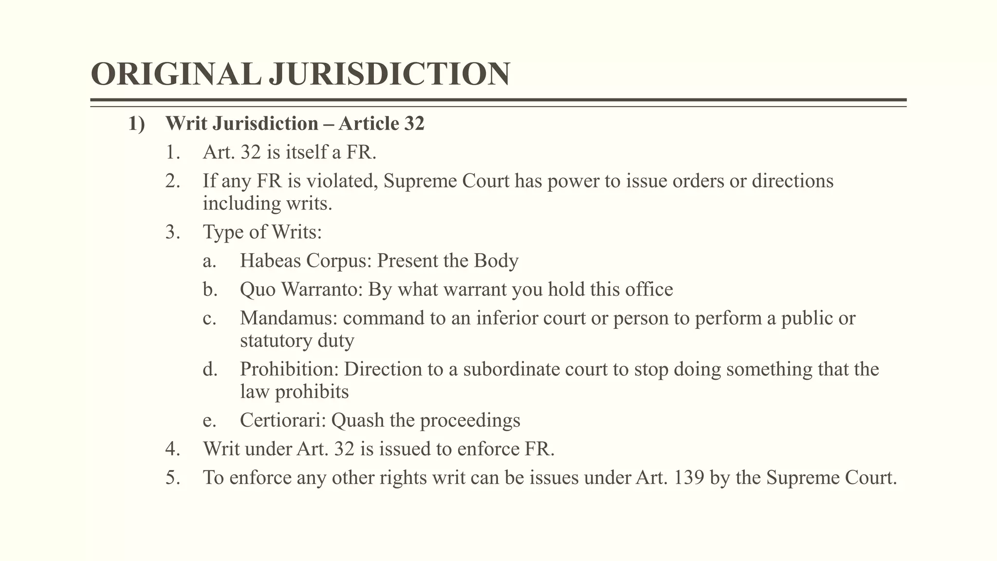 Elements Of Jurisdiction In Criminal Cases