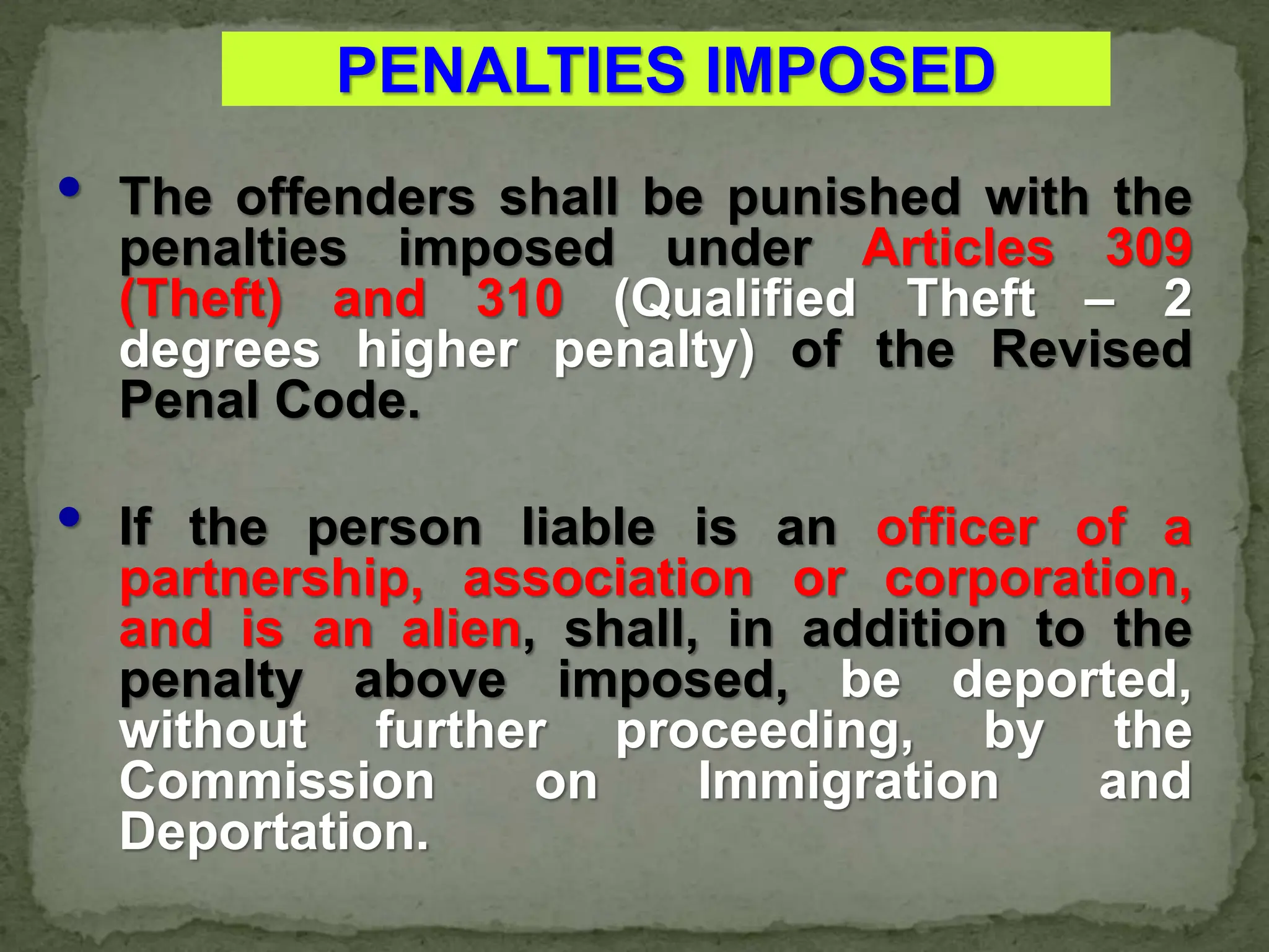 Elements Of Qualified Theft Revised Penal Code