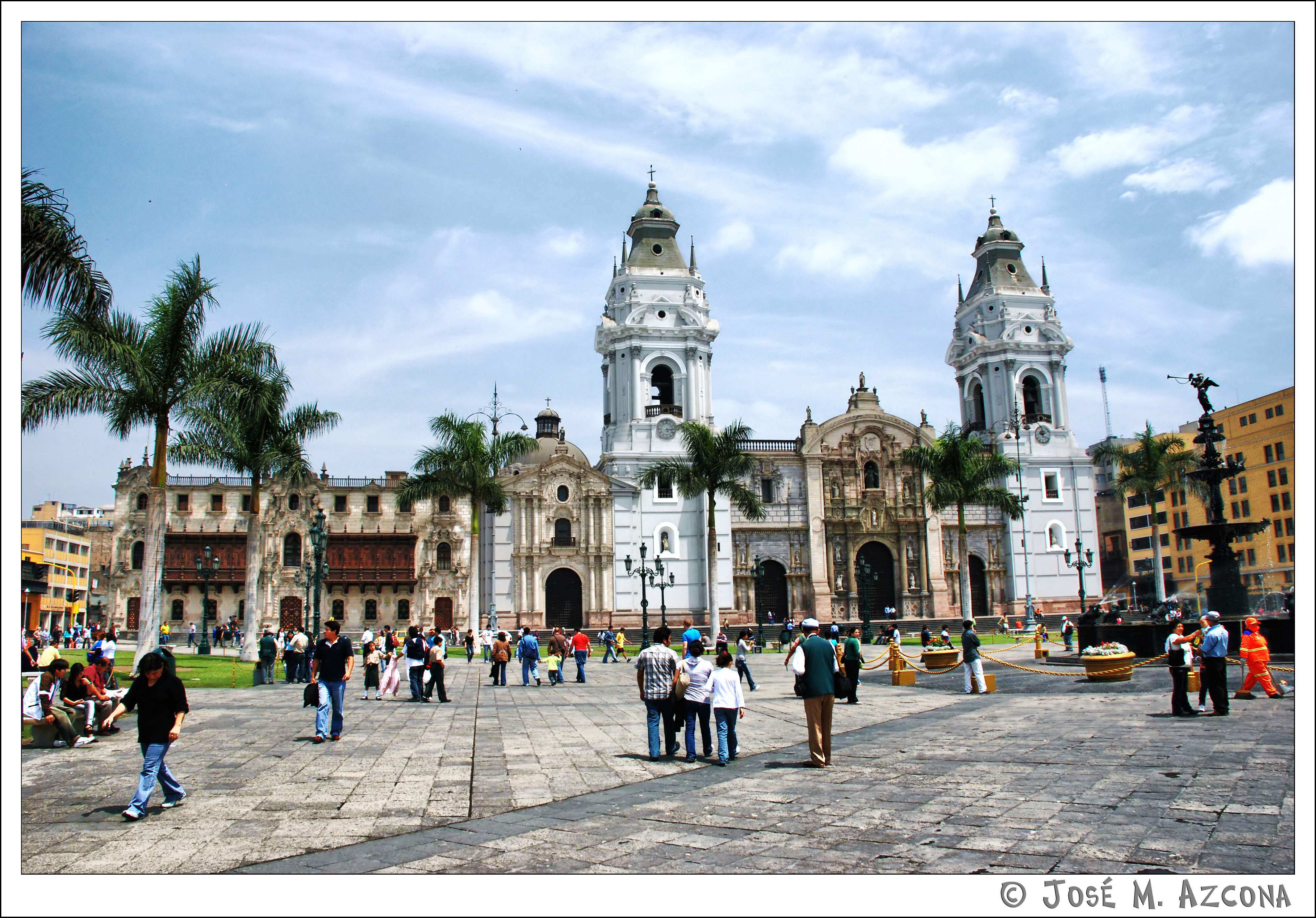 Elevation Of Lima Peru