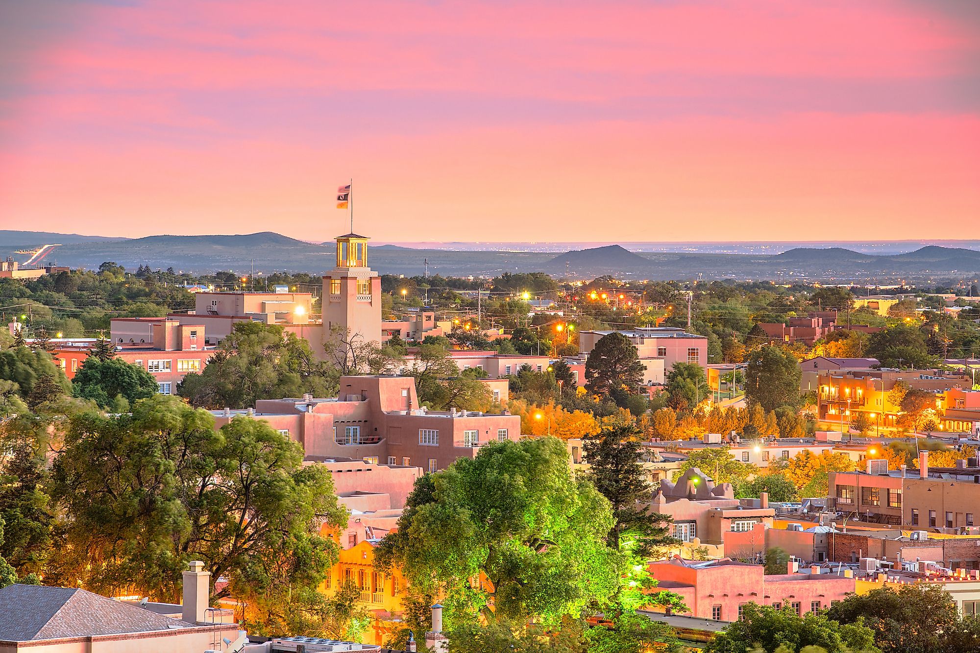 Elevation Of Santa Fe New Mexico
